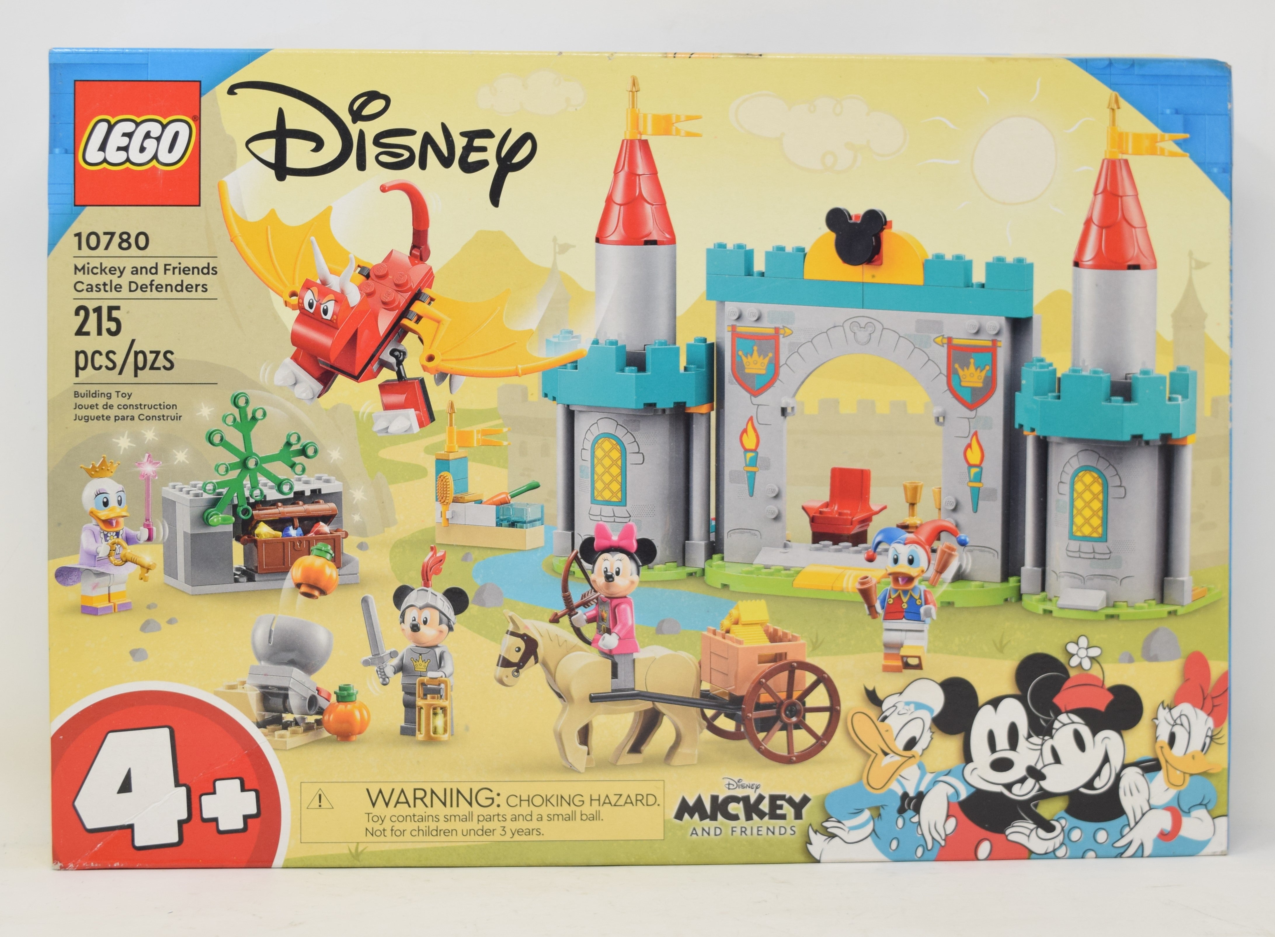 Lego Disney Mickey Friends Castle Defenders Set 10780 NEW