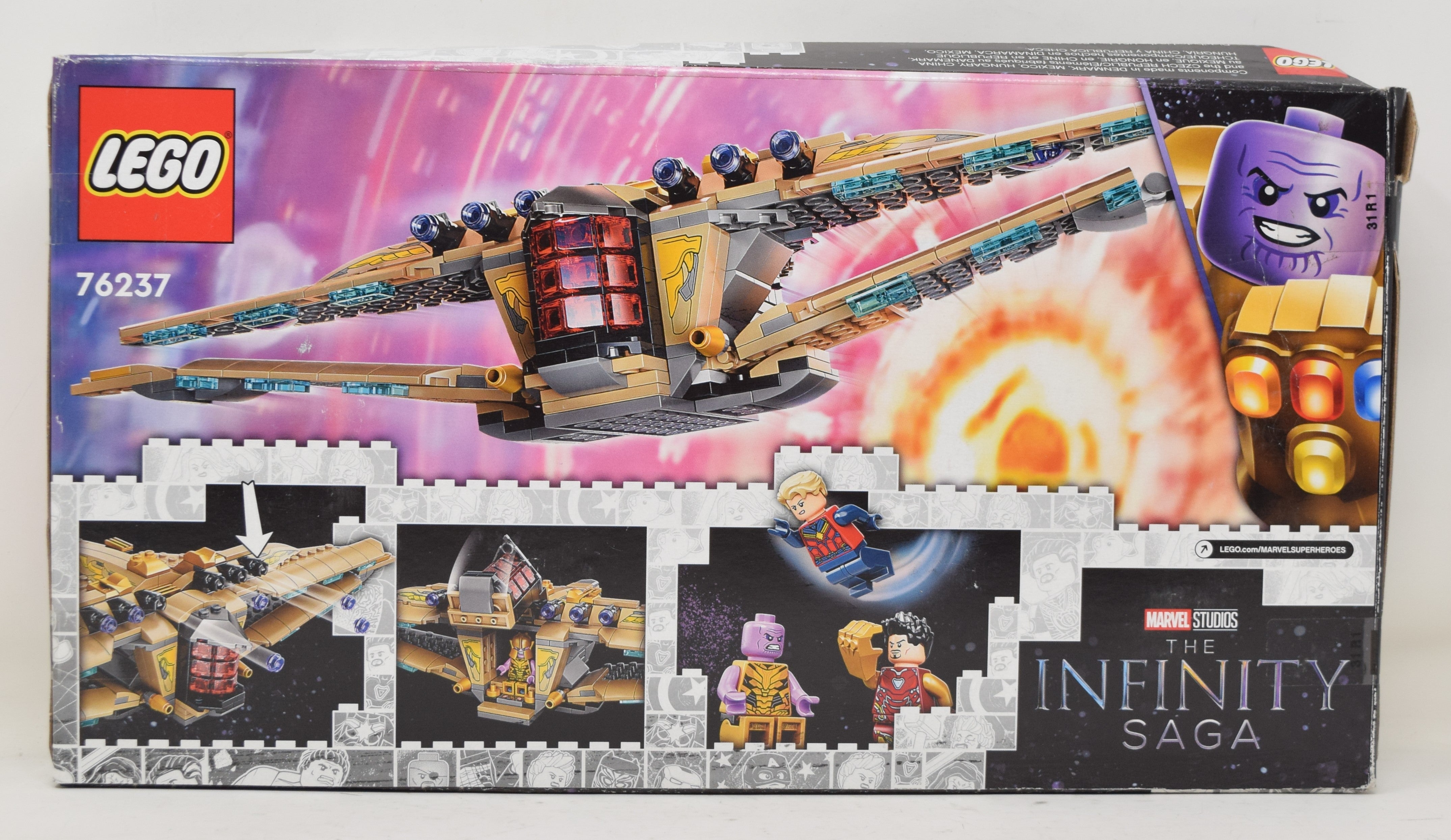 Lego Marvel Infinity Saga Sanctuary II Endgame Avengers Set Thanos Iron Man 76237 New