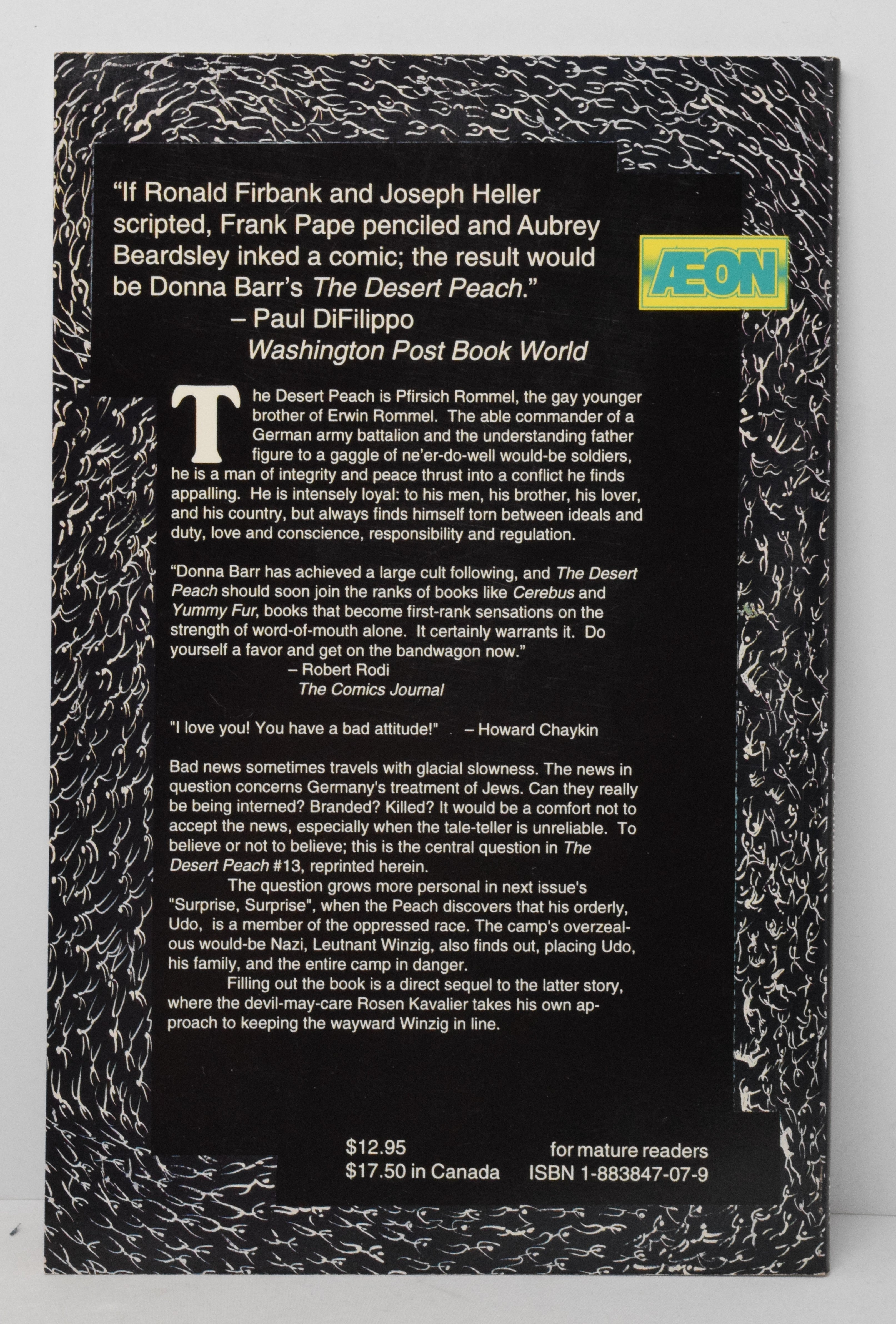 Desert Peach Belief Systems TPB Aeon 1994 NM- 9.2 Donna Barr 13 - 15
