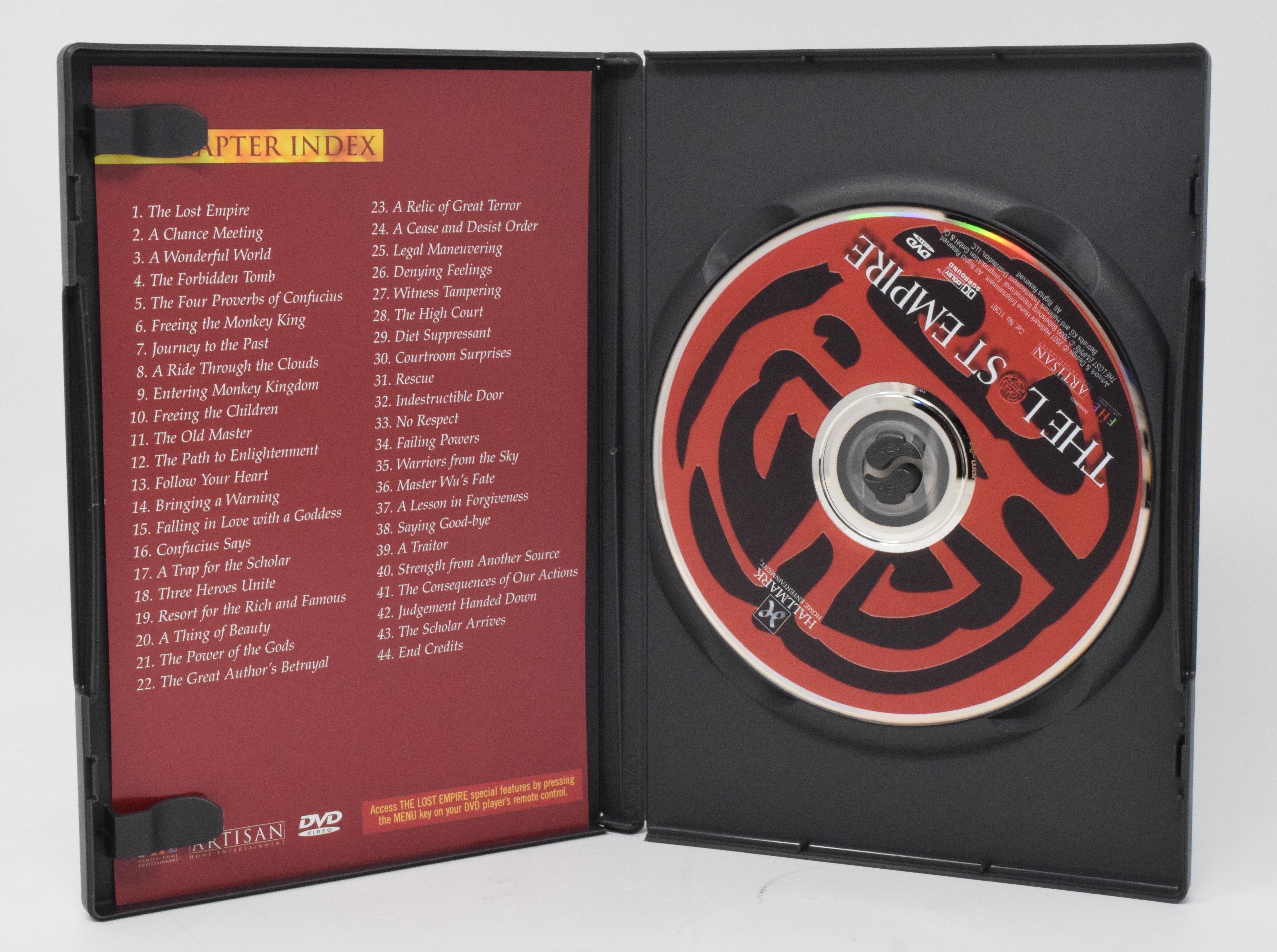 The Lost Empire DVD Thomas Gibson