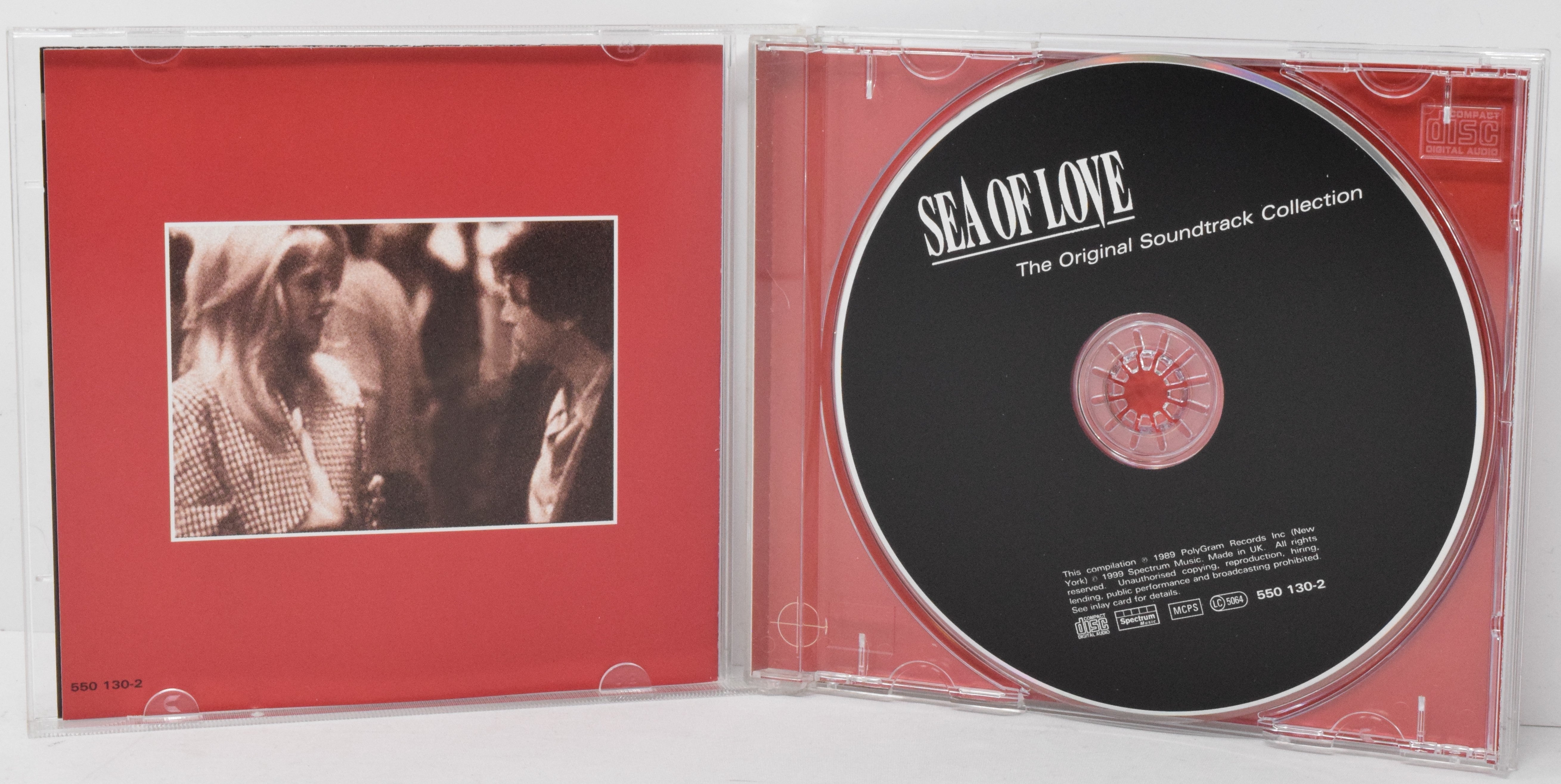 Sea of Love Soundtrack CD Trevor Jones Spectrum