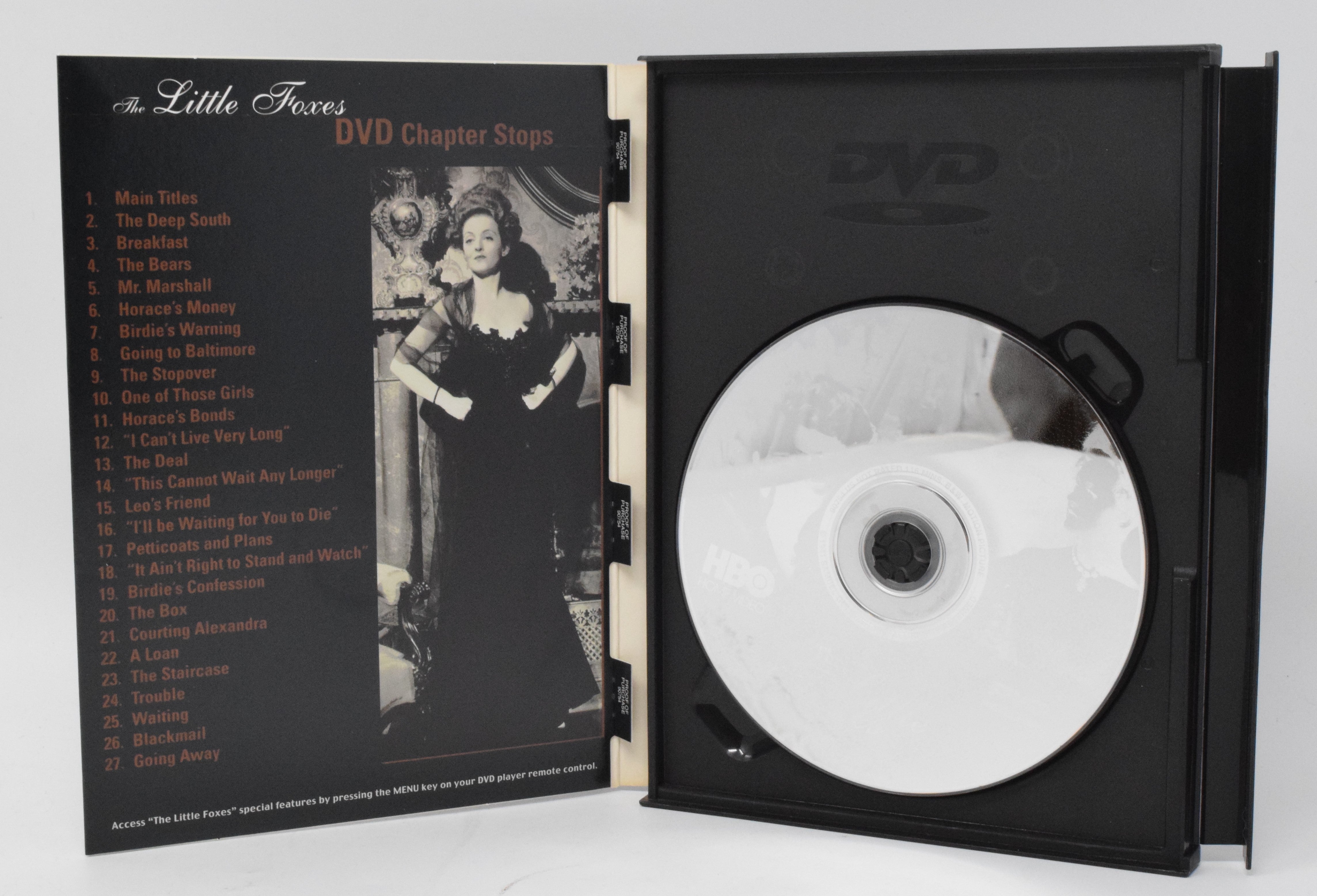 Bette Davis The Little Foxes DVD