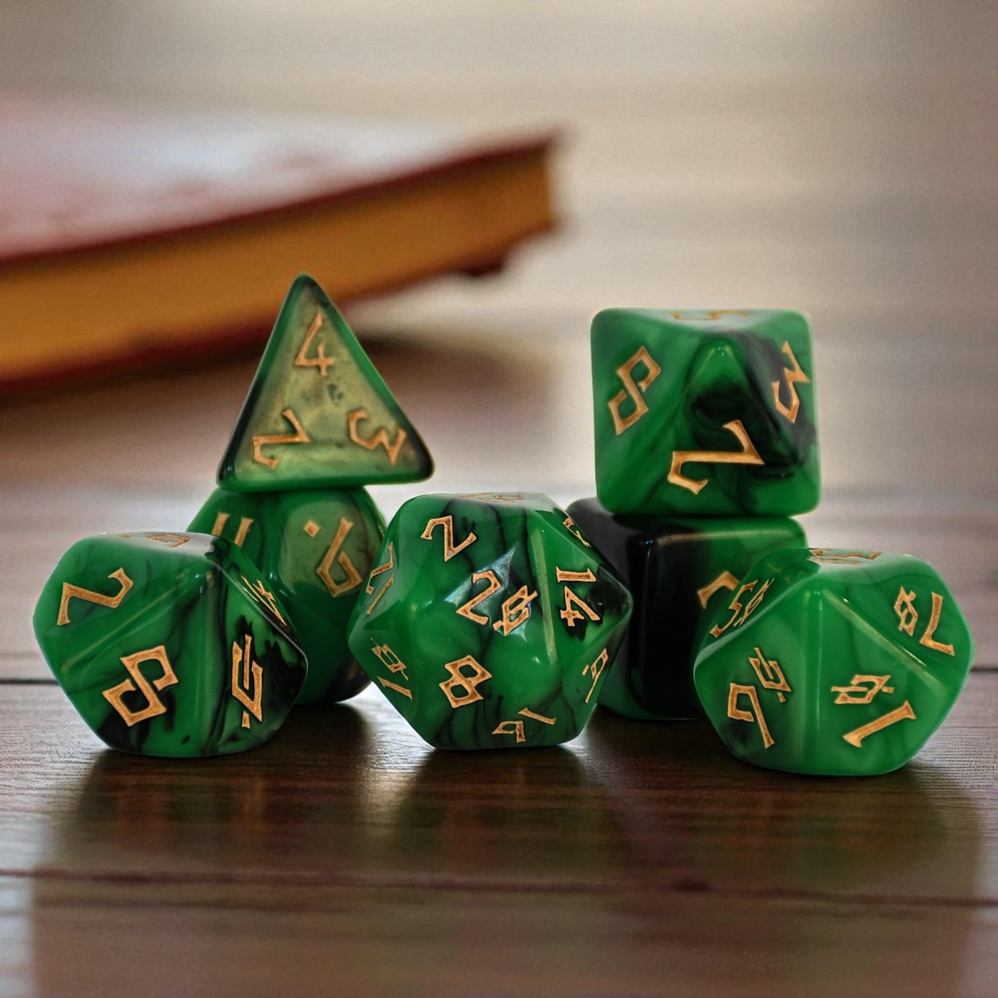 Vortex Acrylic Dice Set