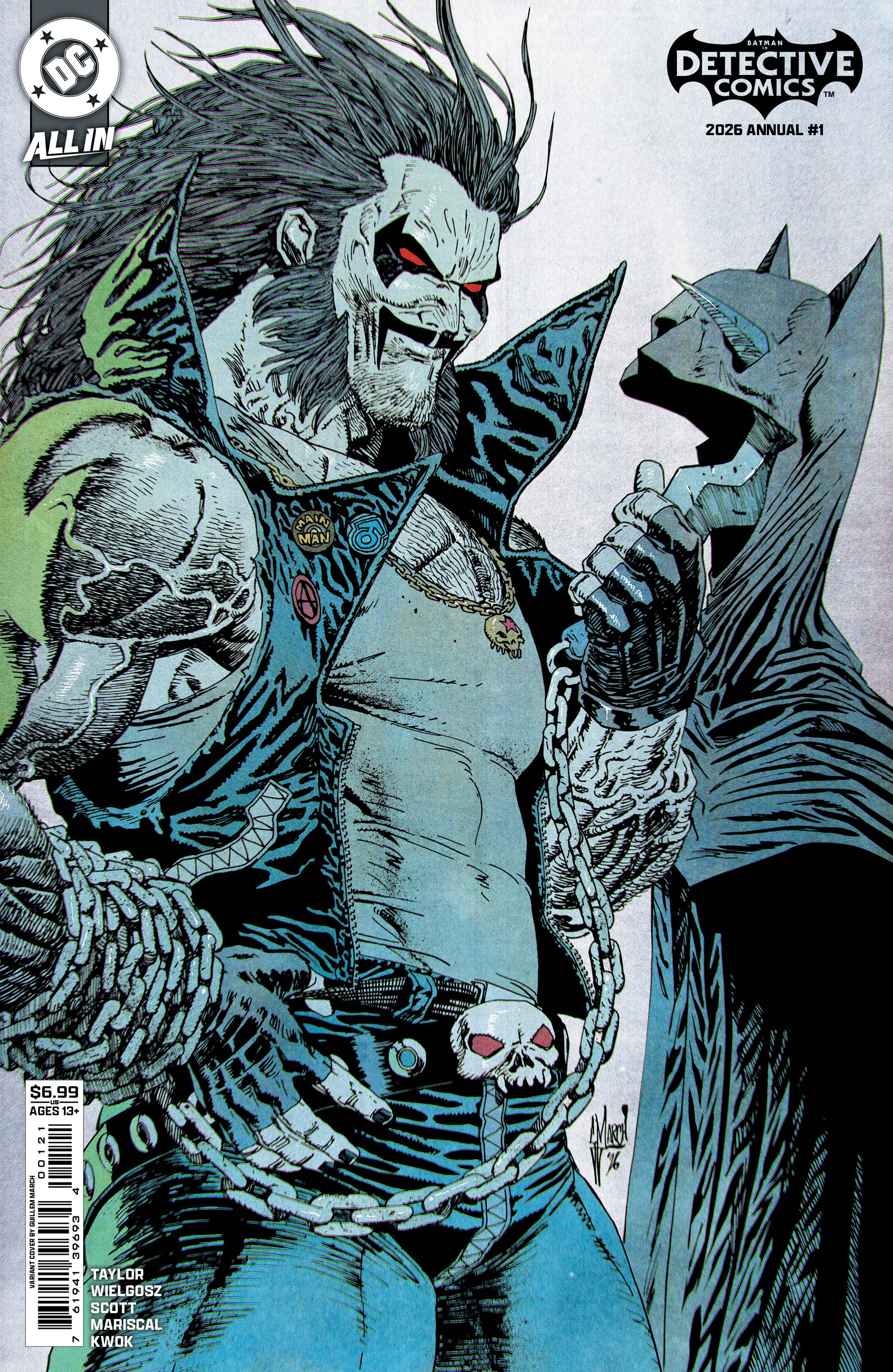 Batman Detective Comics 2026 Annual #1 (One Shot) B Guillem March Variant (07/29/2026) Dc