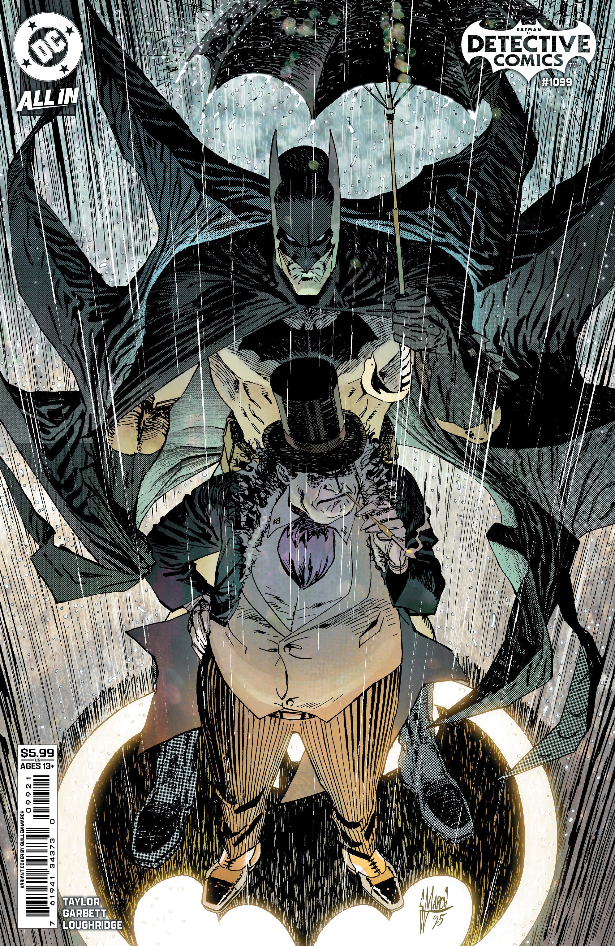Batman Detective Comics #1099 B Guillem March Variant (07/16/2025) Dc