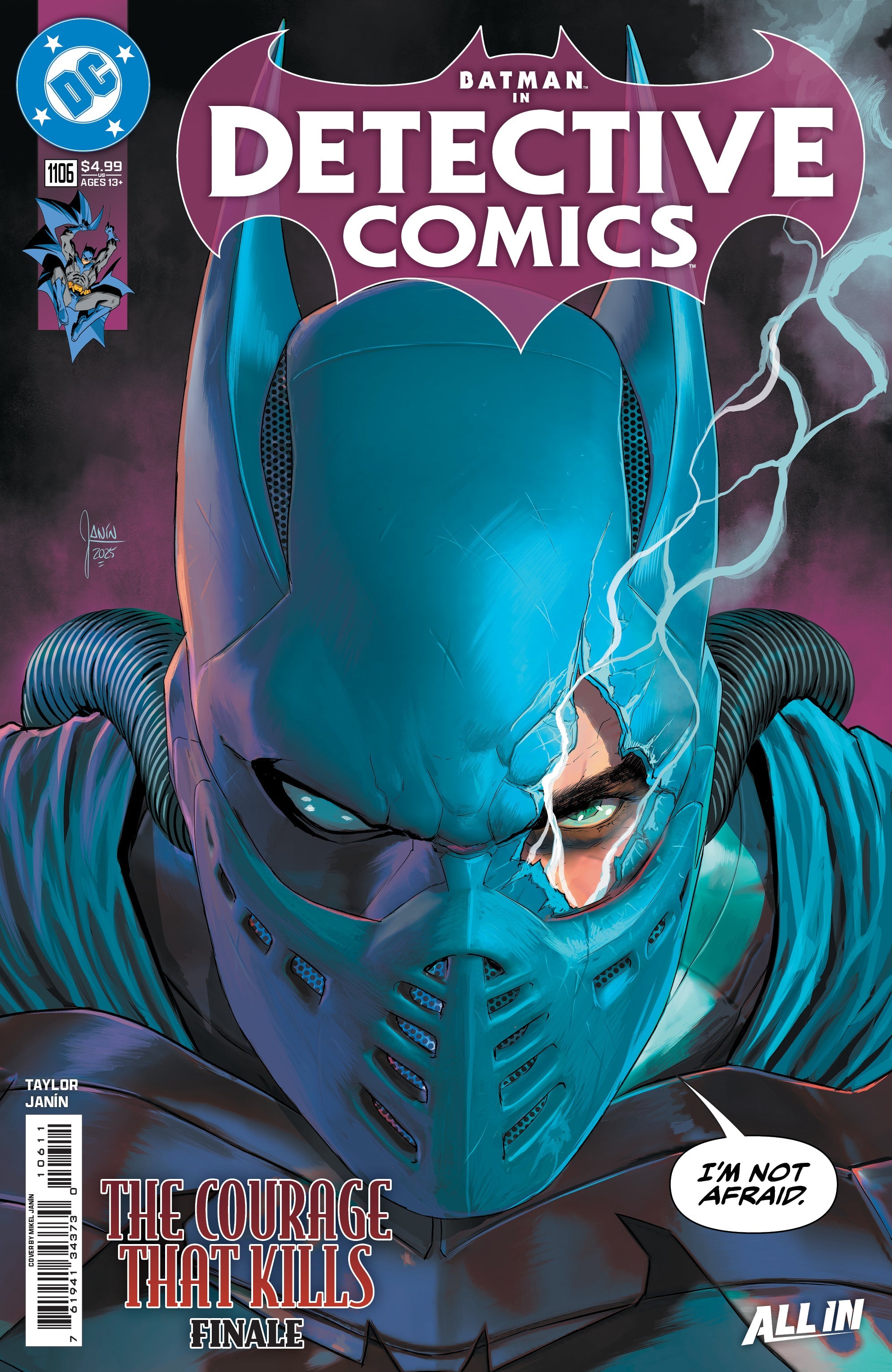 Batman Detective Comics #1106 A Mikel Janin Tom Taylor (02/25/2026) Dc
