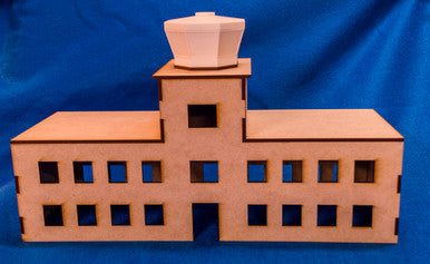 15mm Airport Terminal Building with Control Tower - 15MMDF167