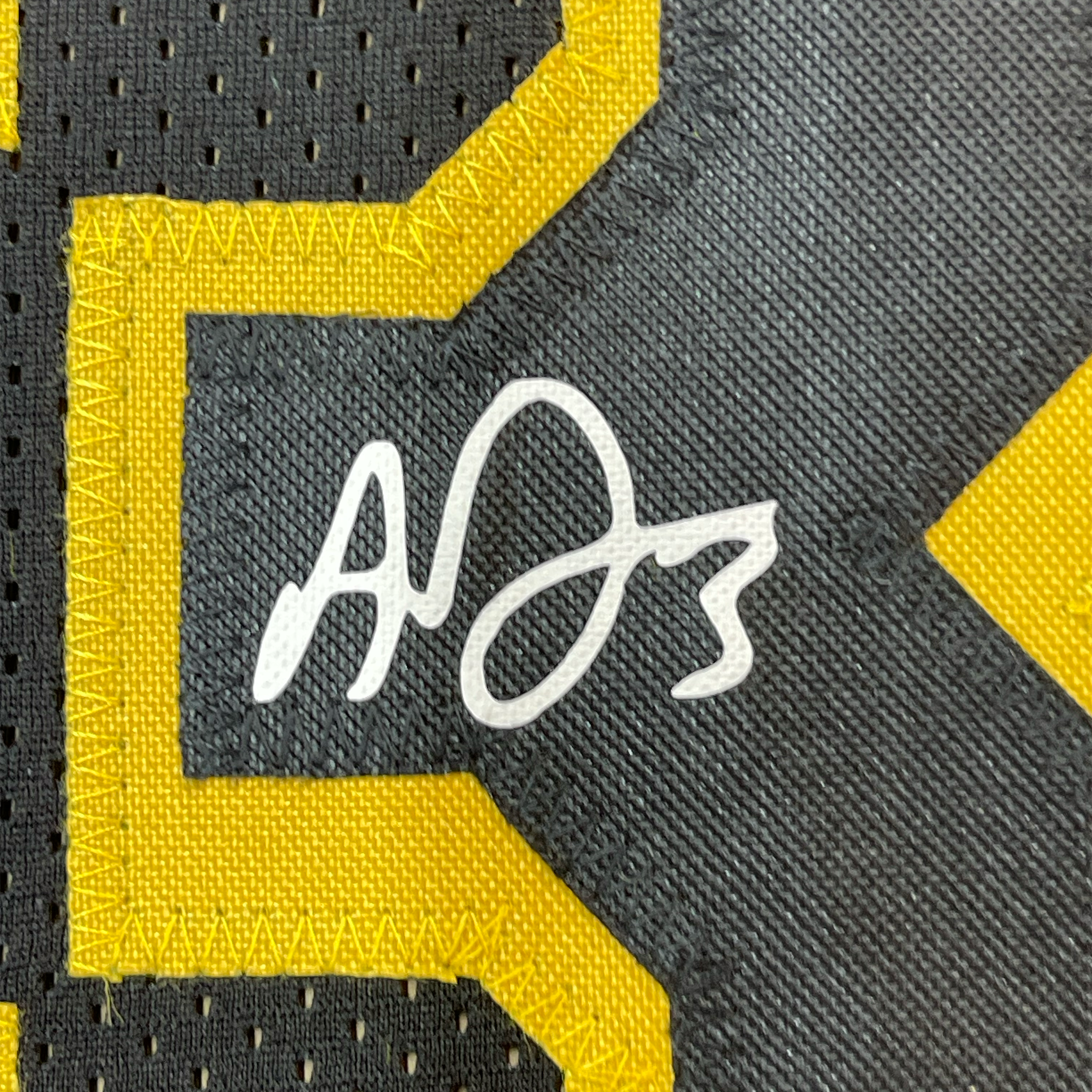 Framed Facsimile Autographed Anthony Davis 35x39 Los Angeles LA Black Mamba Reprint Laser Auto Basketball Jersey