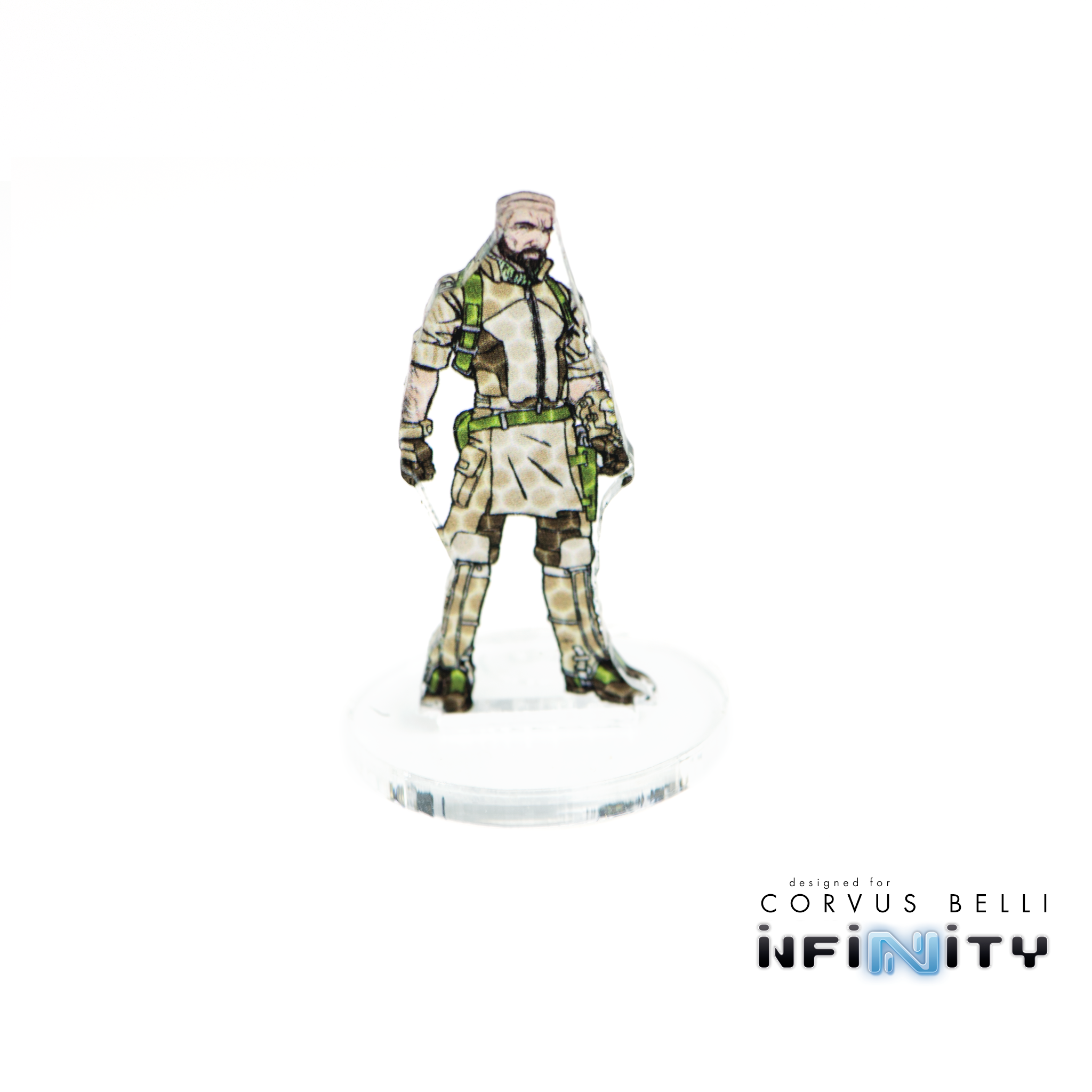 Infinity 3D Markers: Daylami (25mm Camo)