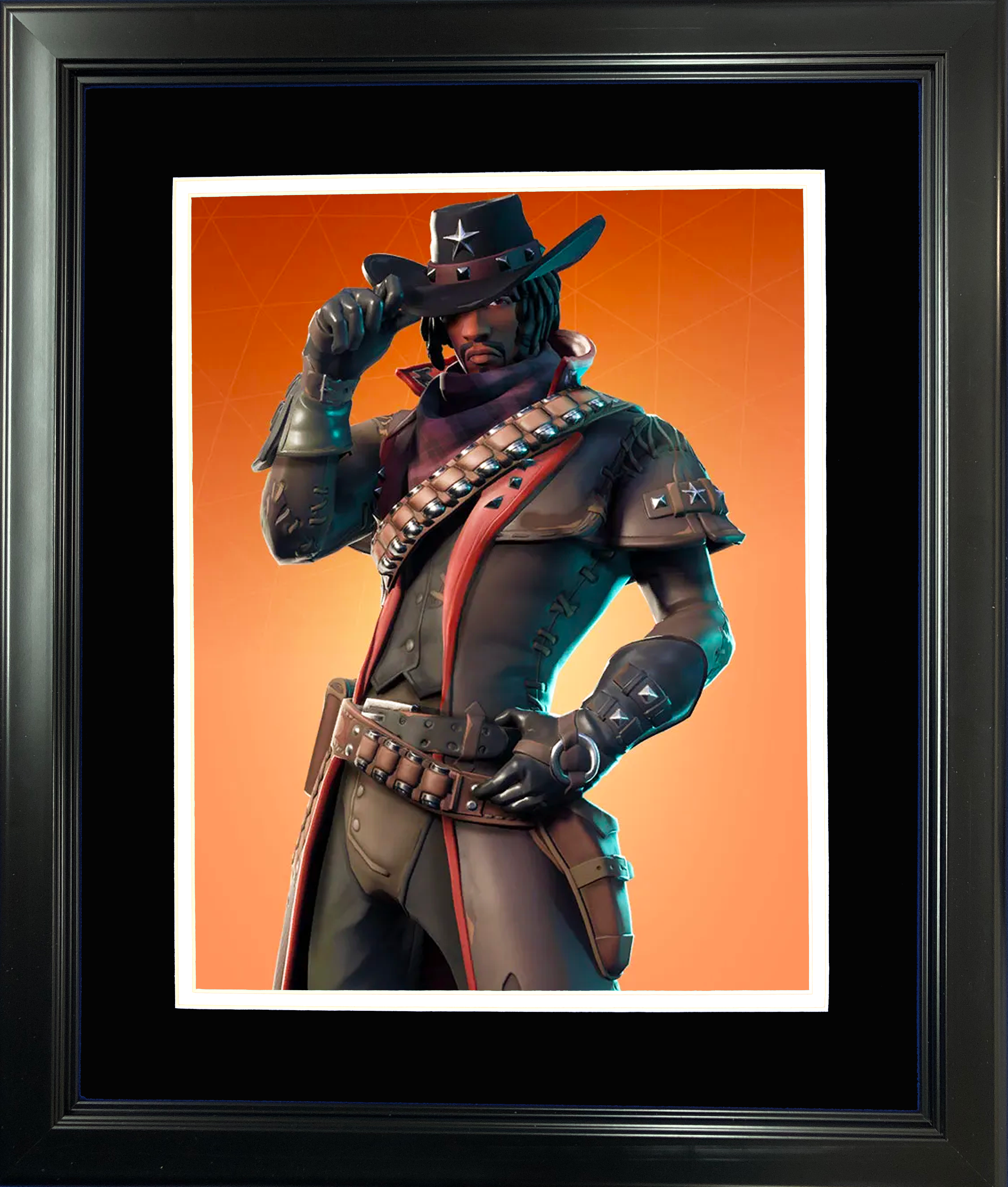 Framed Deadfire Legendary Fortnite Skin 11"x14" Video Game Photo