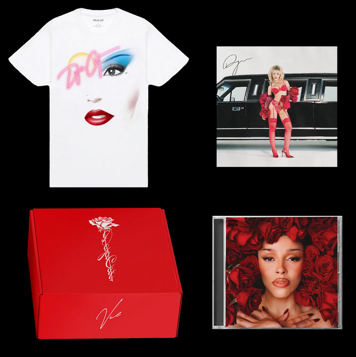 Doja Cat Vie Box Set SIGNED CD T-Shirt Medium (10/01/2025)