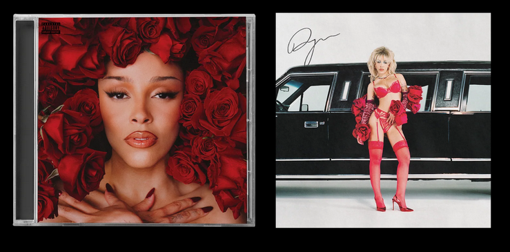 Doja Cat Vie Box Set SIGNED CD T-Shirt Medium (10/01/2025)