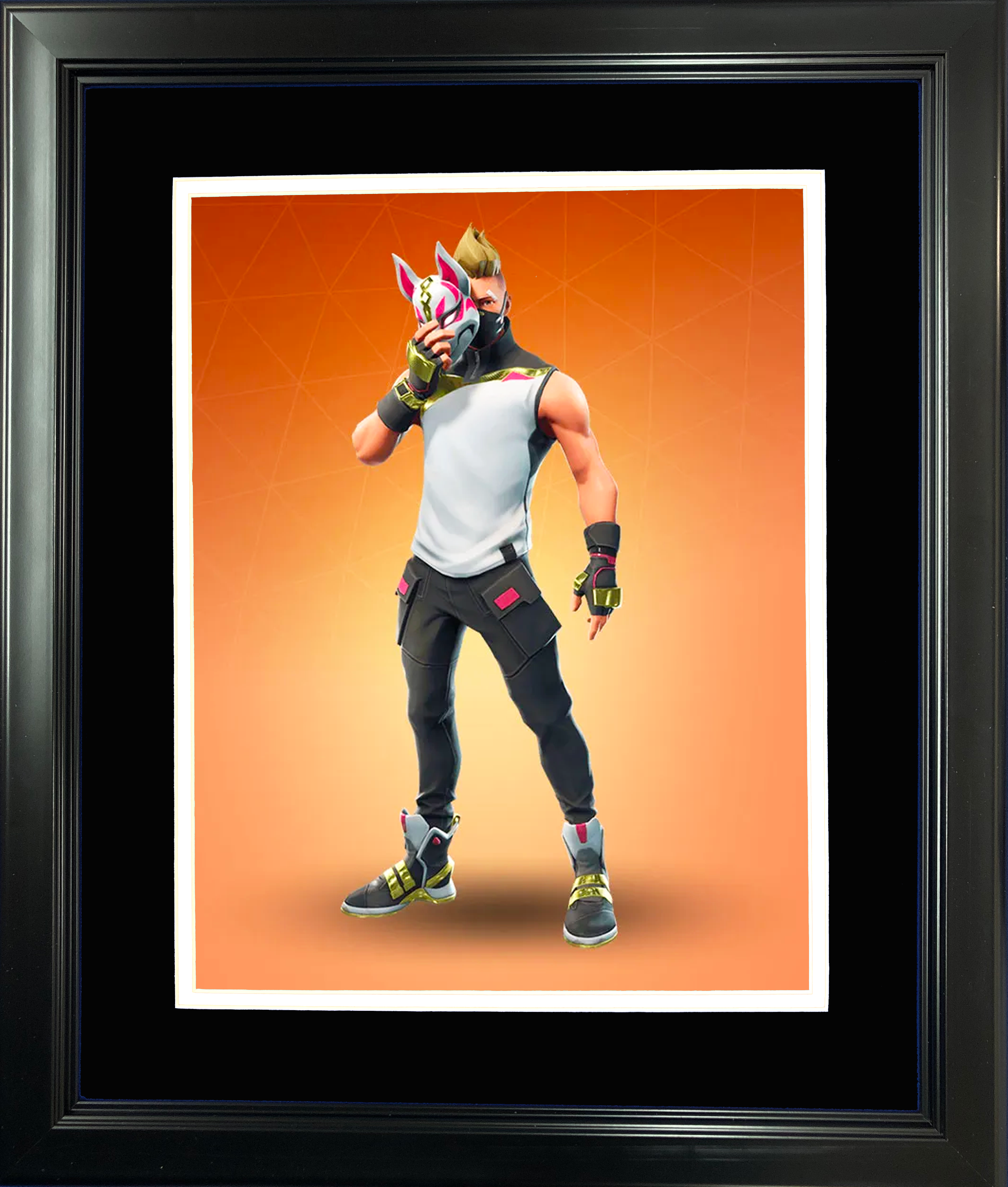 Framed Drift Legendary Fortnite Skin 11"x14" Video Game Photo