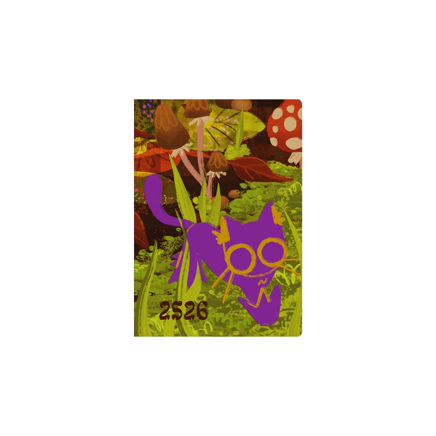 Bella Ramsay Cat - A5 Week-to-View Mid/Academic Year Diary Planner 2025-2026