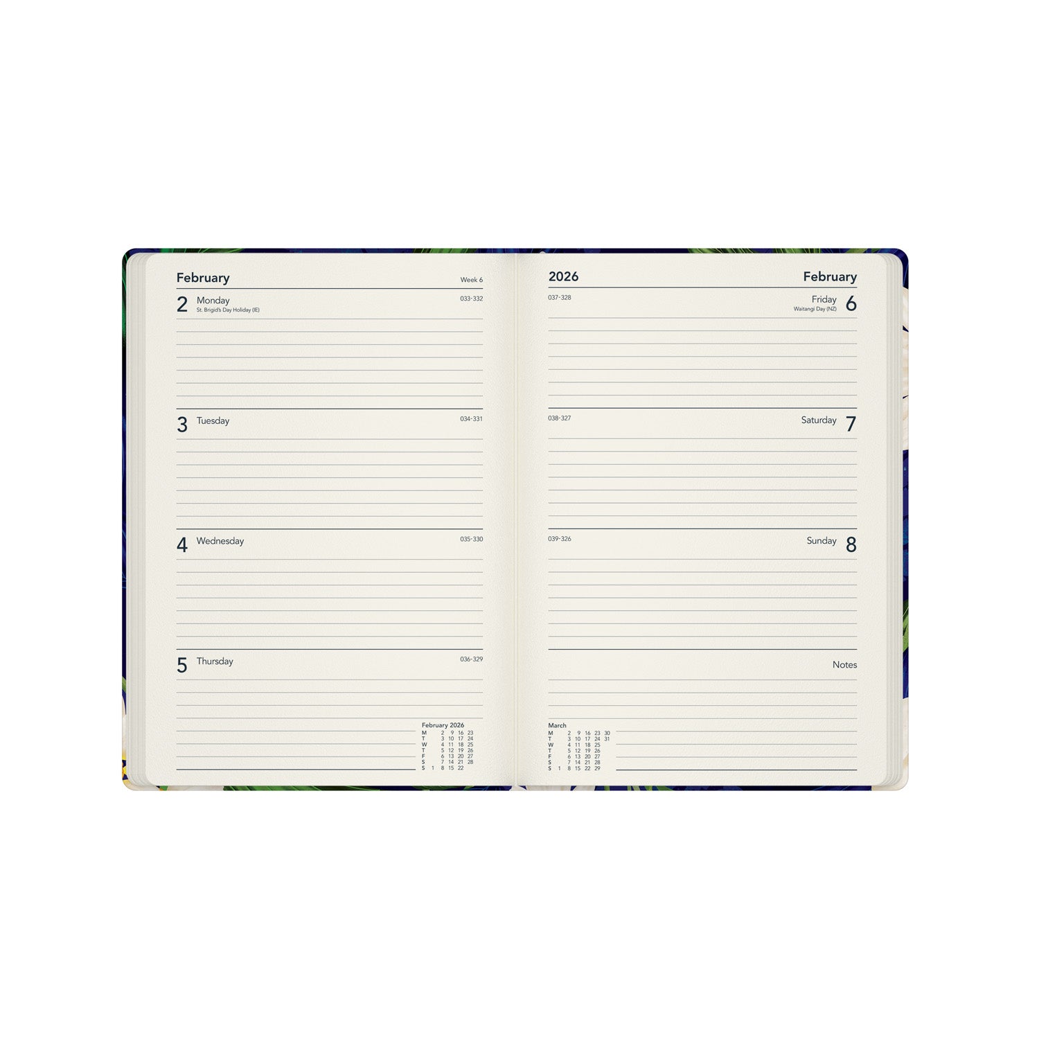 Down the Garden Path - A5 Week-to-View Mid/Academic Year Diary Planner 2025-2026