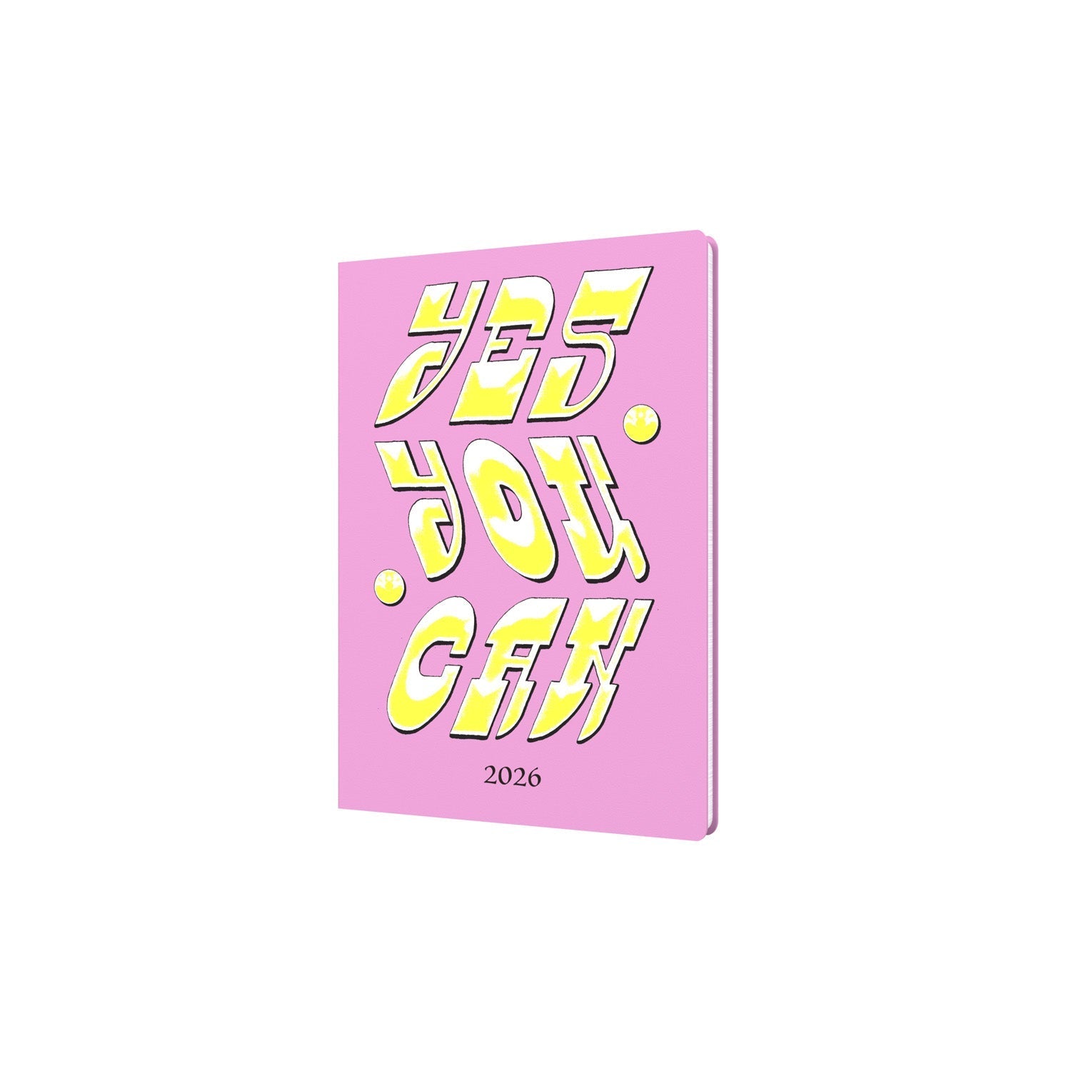 Ben Wookcock Positive - A5  Week-To-View - Diary - 2026 Calendar Year Planner