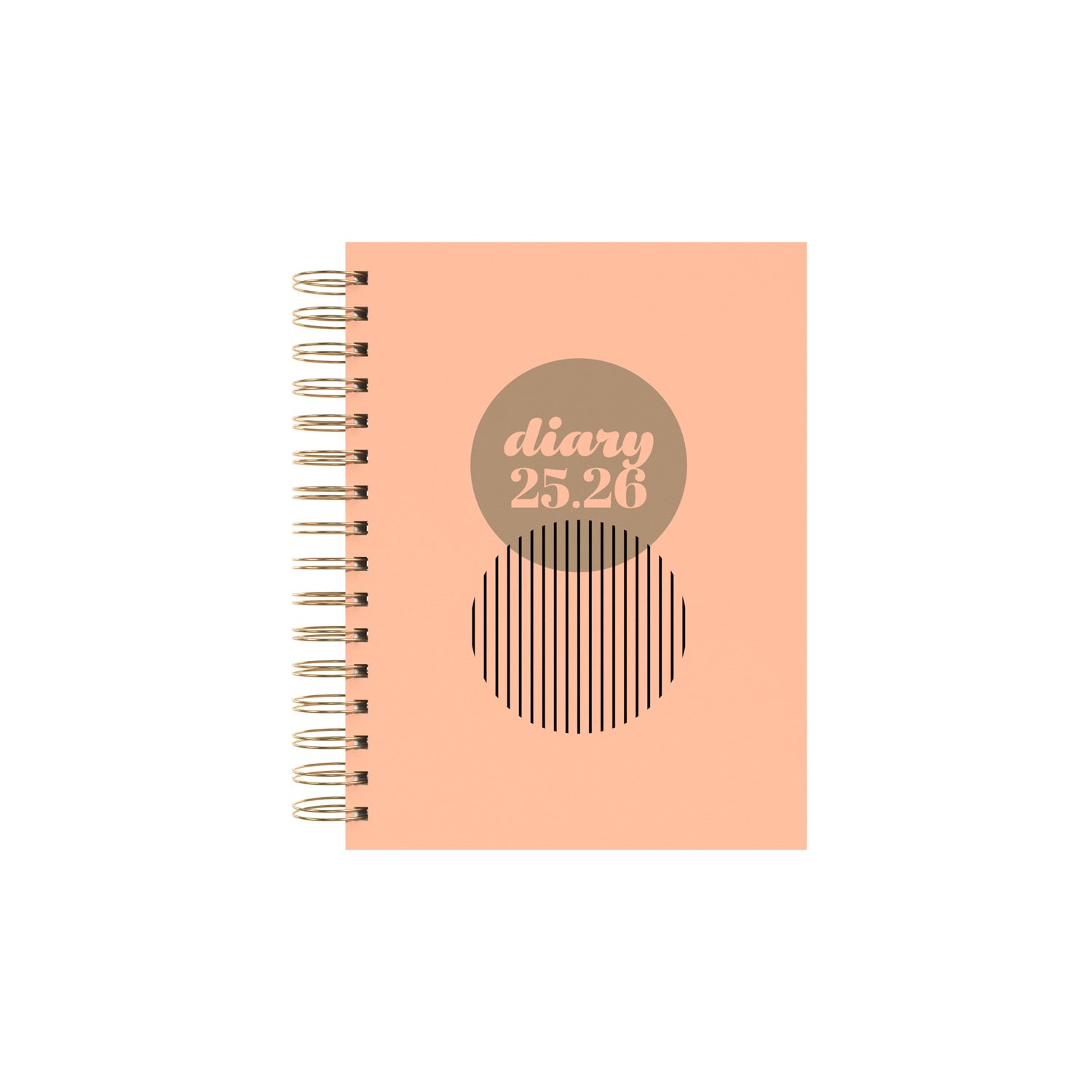 Scandi - A5 Day-to-Page Mid/Academic Year Diary Planner 2025-2026