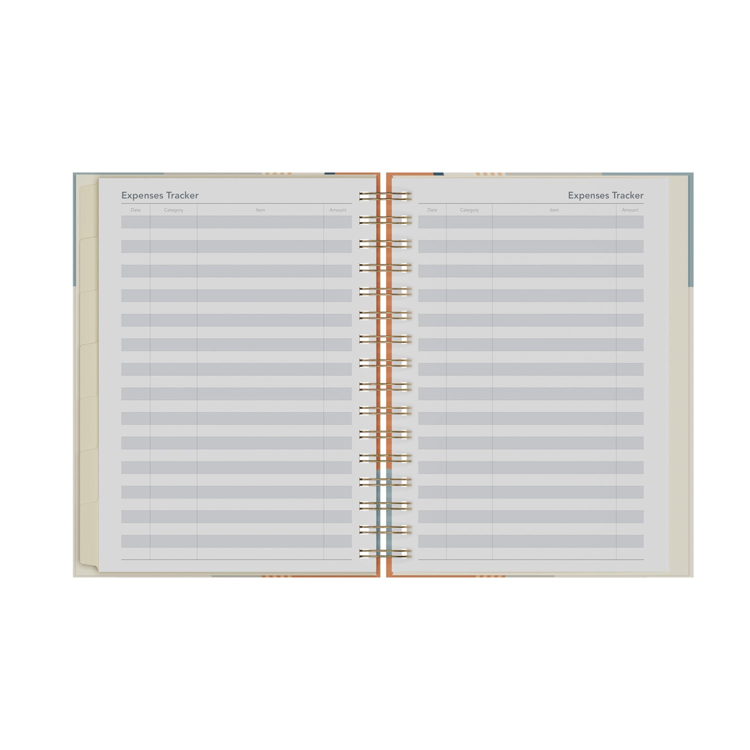 Scandi - A5 Day-to-Page Mid/Academic Year Diary Planner 2025-2026