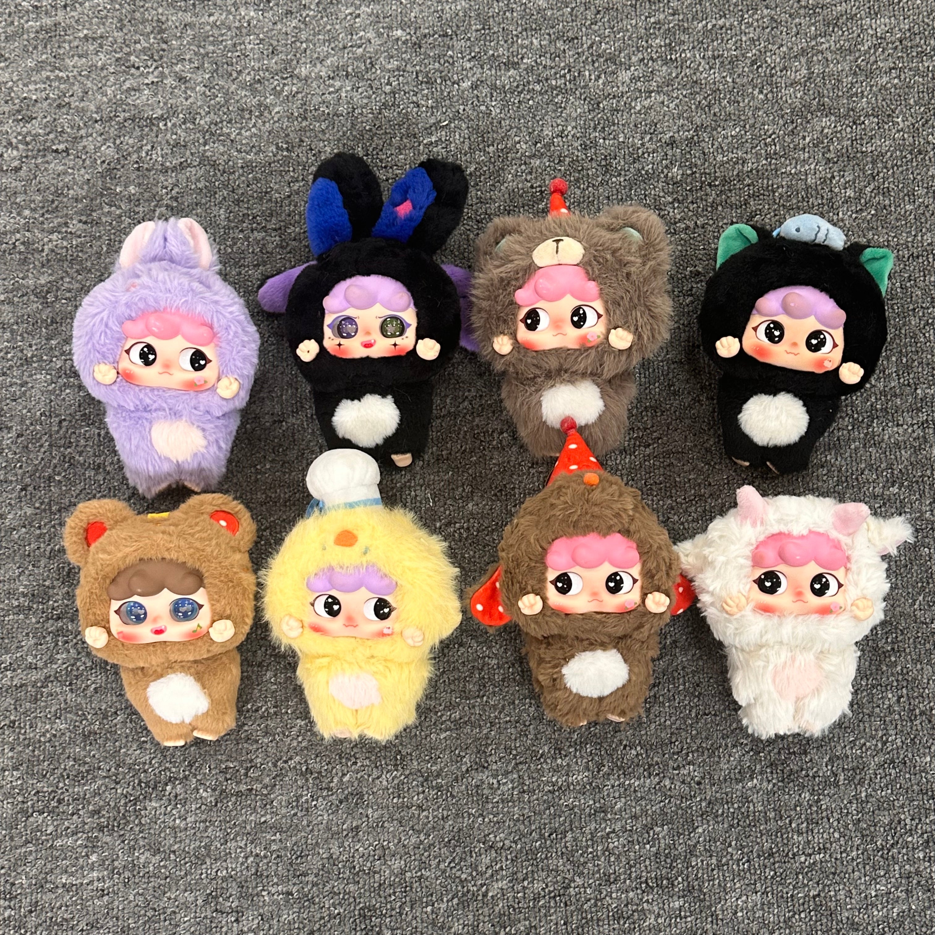 Baby Three Plush Blind Box: Migo Sneaky Plush Series Figurine Blind Box (1 Blind Box)
