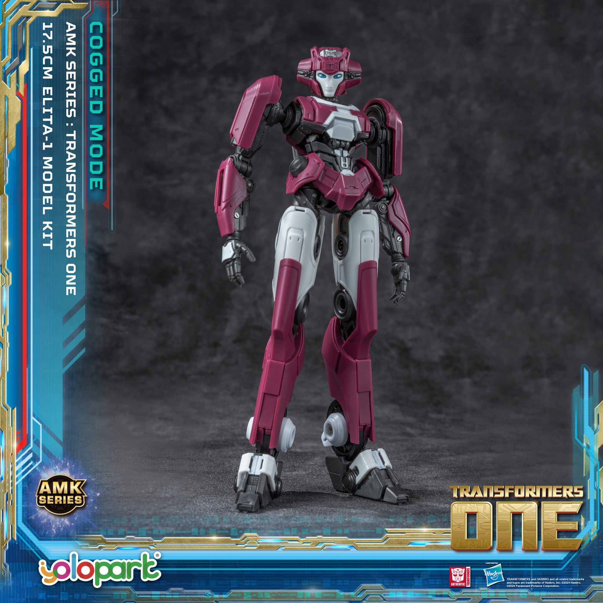 TRANSFORMERS ONE AMK Series (Cogged Mode) ELITA-1 Model Kit