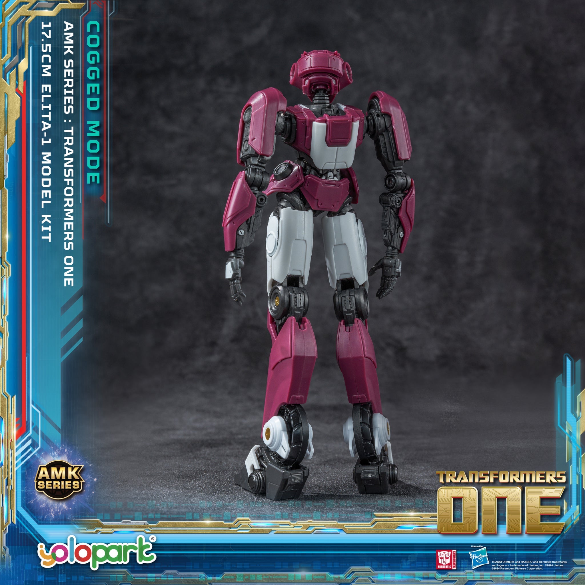 TRANSFORMERS ONE AMK Series (Cogged Mode) ELITA-1 Model Kit