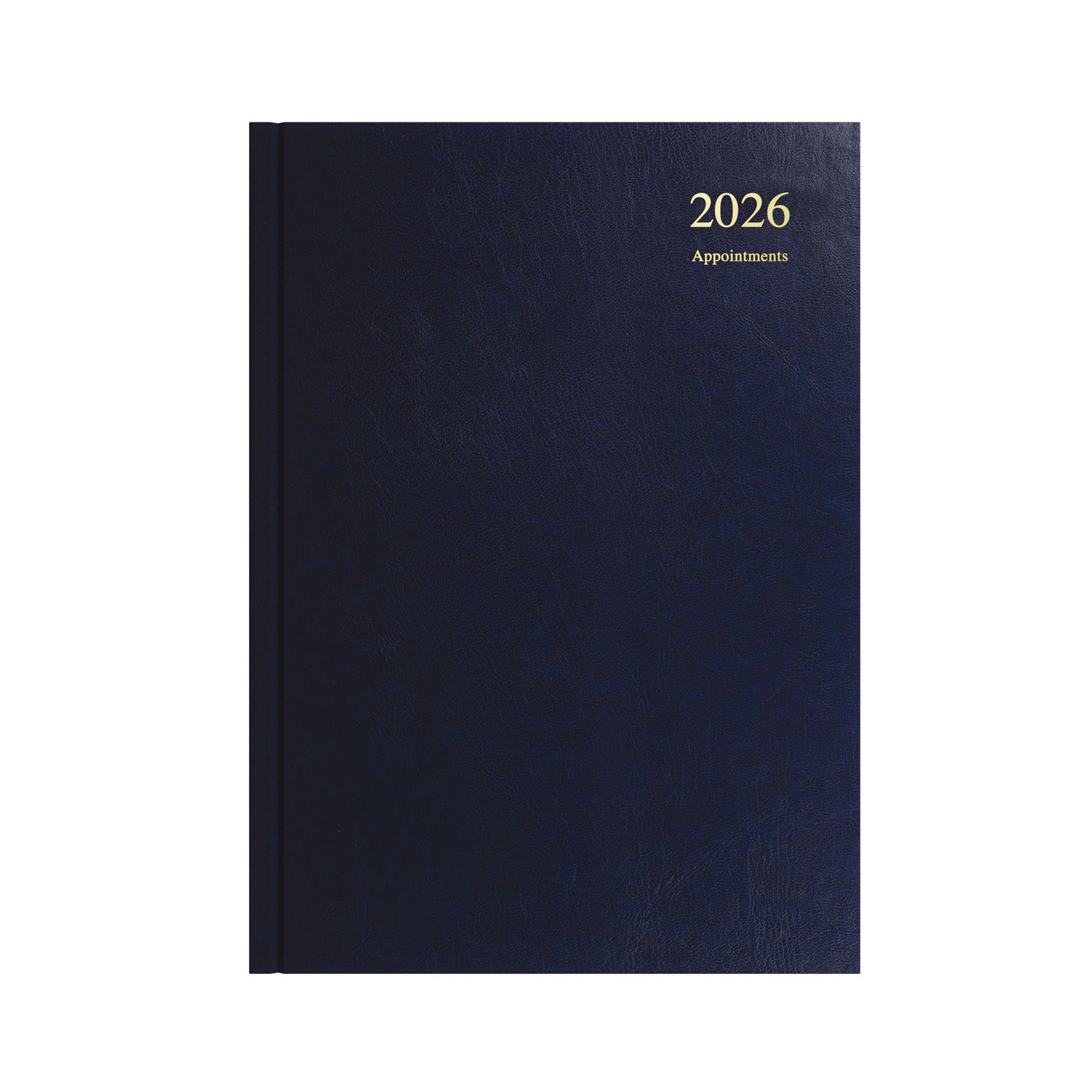 Essential - A4 Day-to-Page Diary with Appointments - 2026 Calendar Year Planner