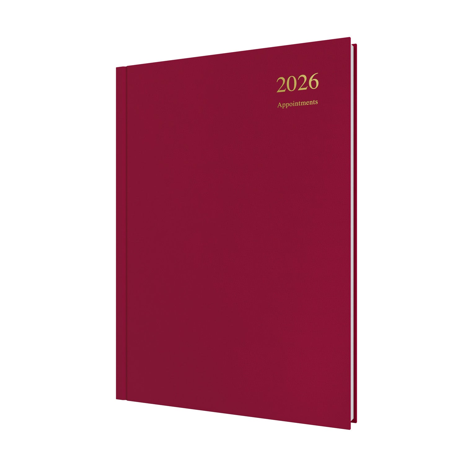 Essential - A4 Day-to-Page Diary with Appointments - 2026 Calendar Year Planner