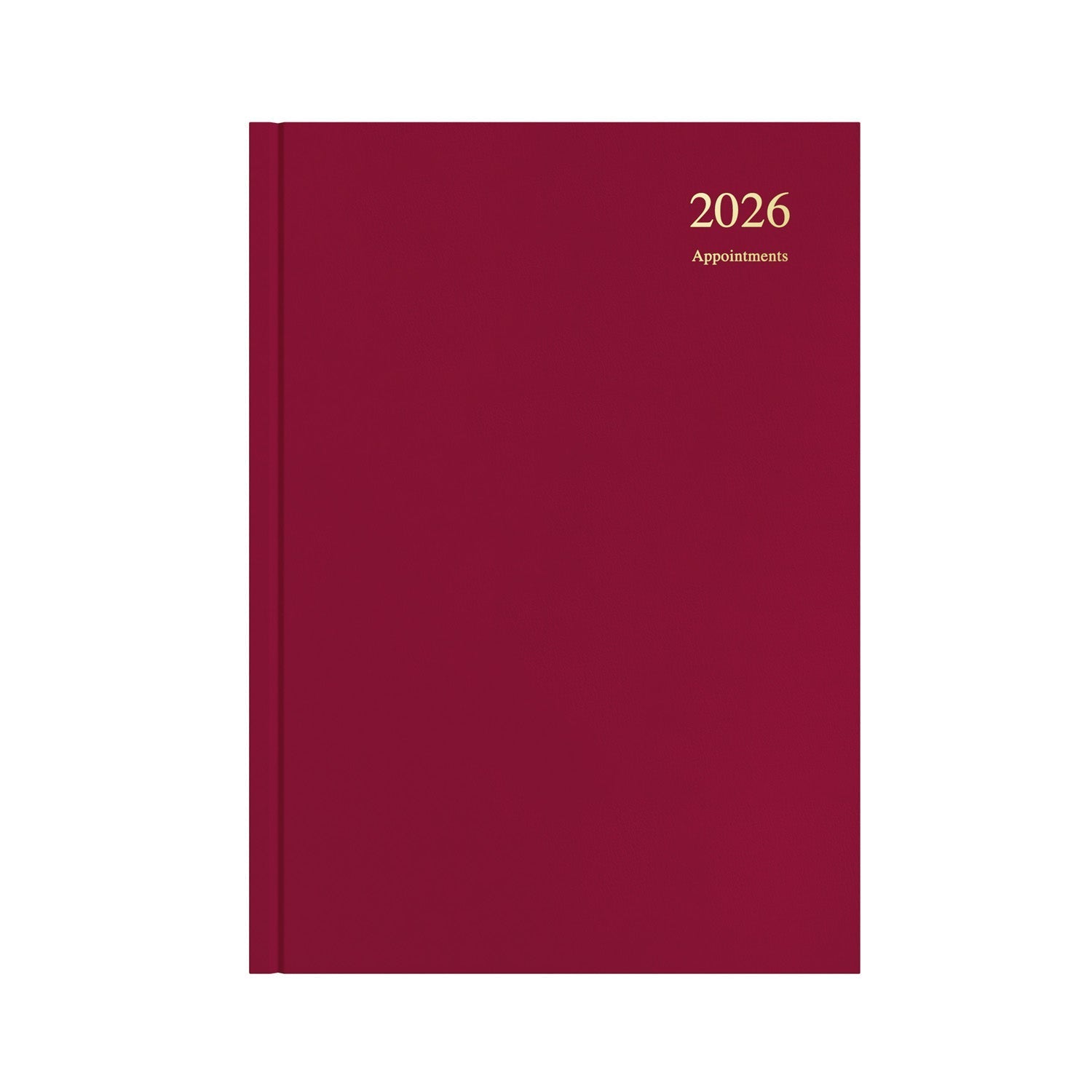Essential - A4 Day-to-Page Diary with Appointments - 2026 Calendar Year Planner