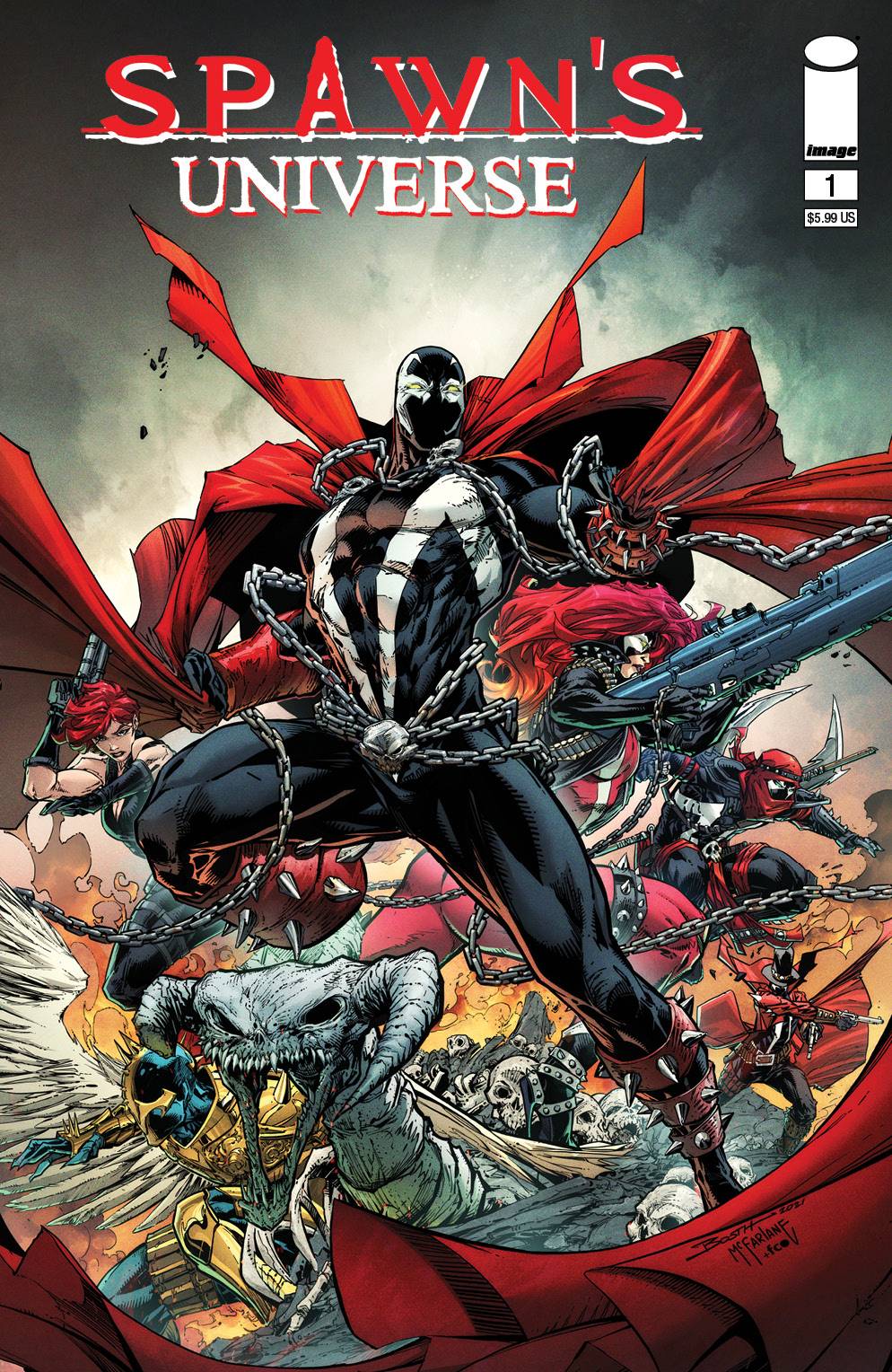 [6 PACK] SPAWN UNIVERSE #1 (06/23/2021)
