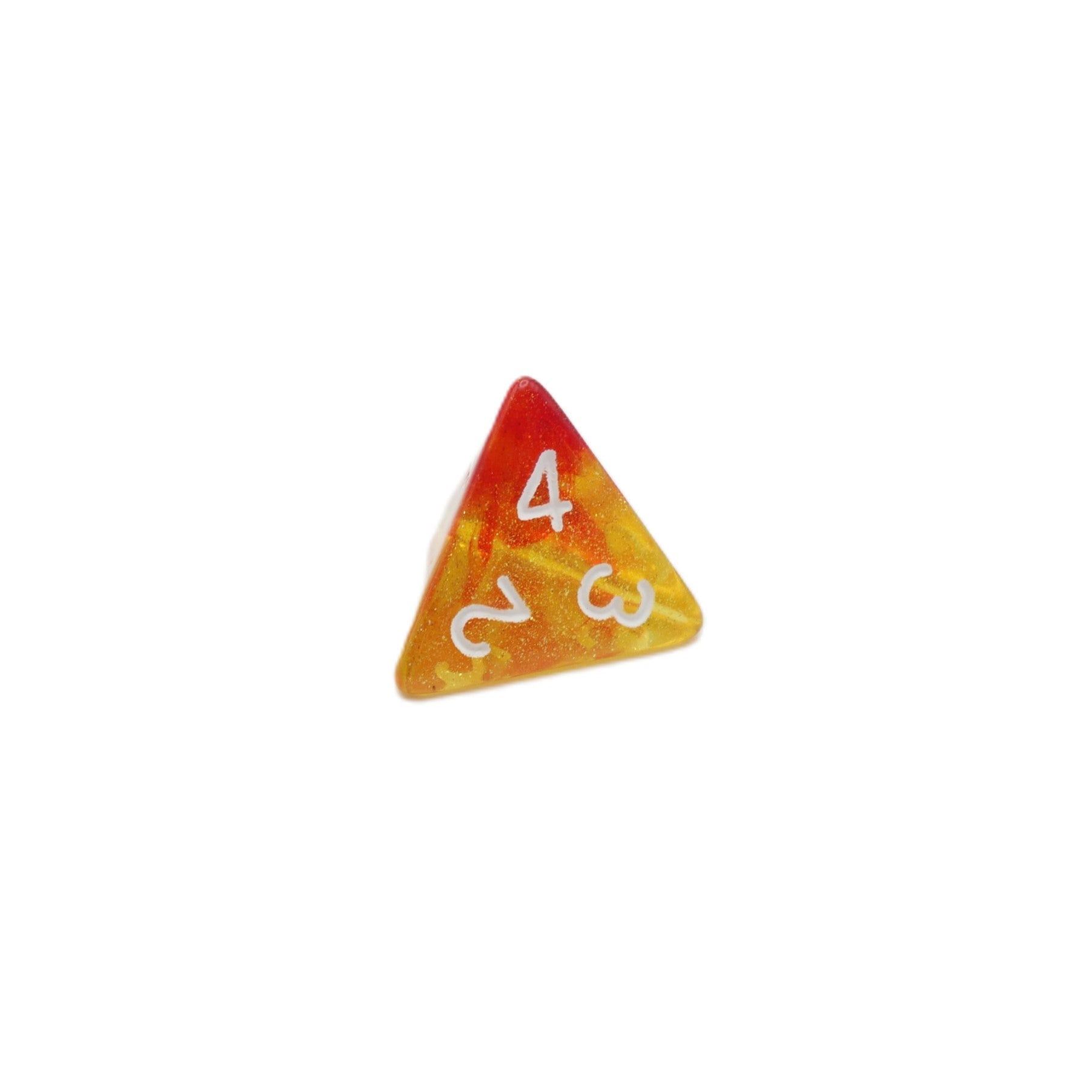 Efreeti's Robe - 7 Piece DnD Dice Set | Acrylic RPG Gaming Dice