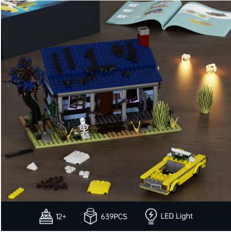 Evil Dead cabin MOC Creative street view