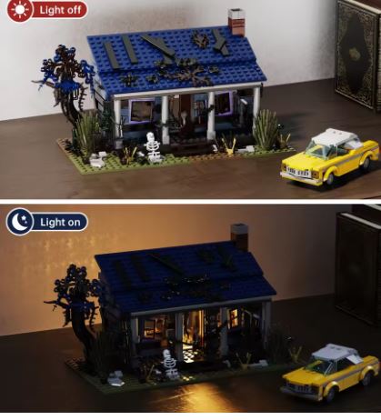 Evil Dead cabin MOC Creative street view