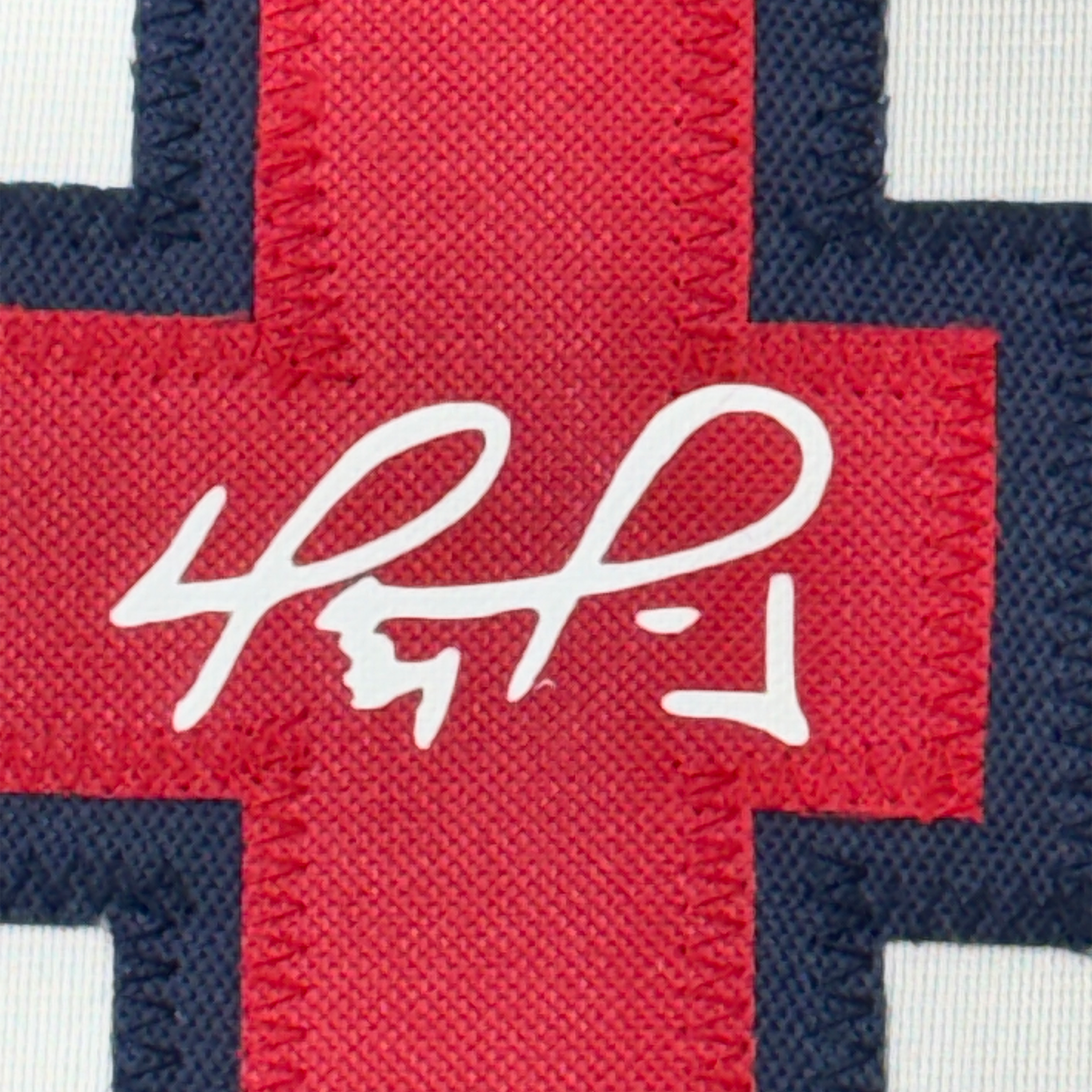 Framed Facsimile Autographed David Ortiz 35x39 Boston White Reprint Laser Auto Baseball Jersey