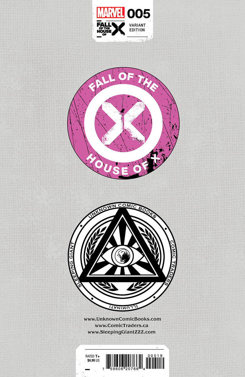 [2 PACK] FALL OF THE HOUSE OF X #5 UNKNOWN COMICS MIGUEL MERCADO EXCLUSIVE VAR [FHX] (05/22/2024)