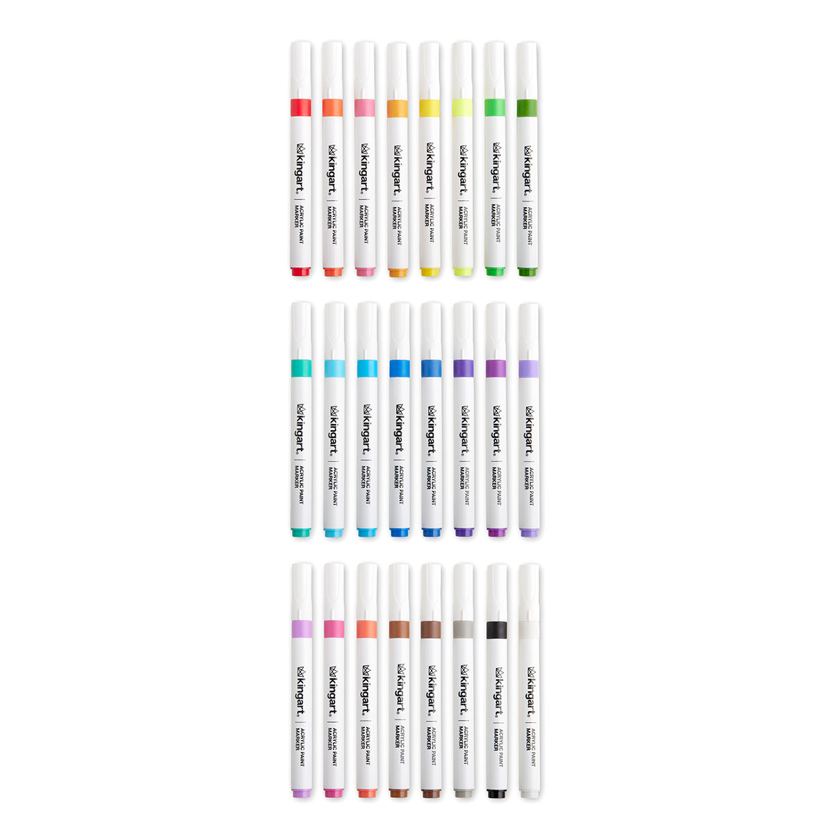 Acrylic Paint Markers 24 Colors
