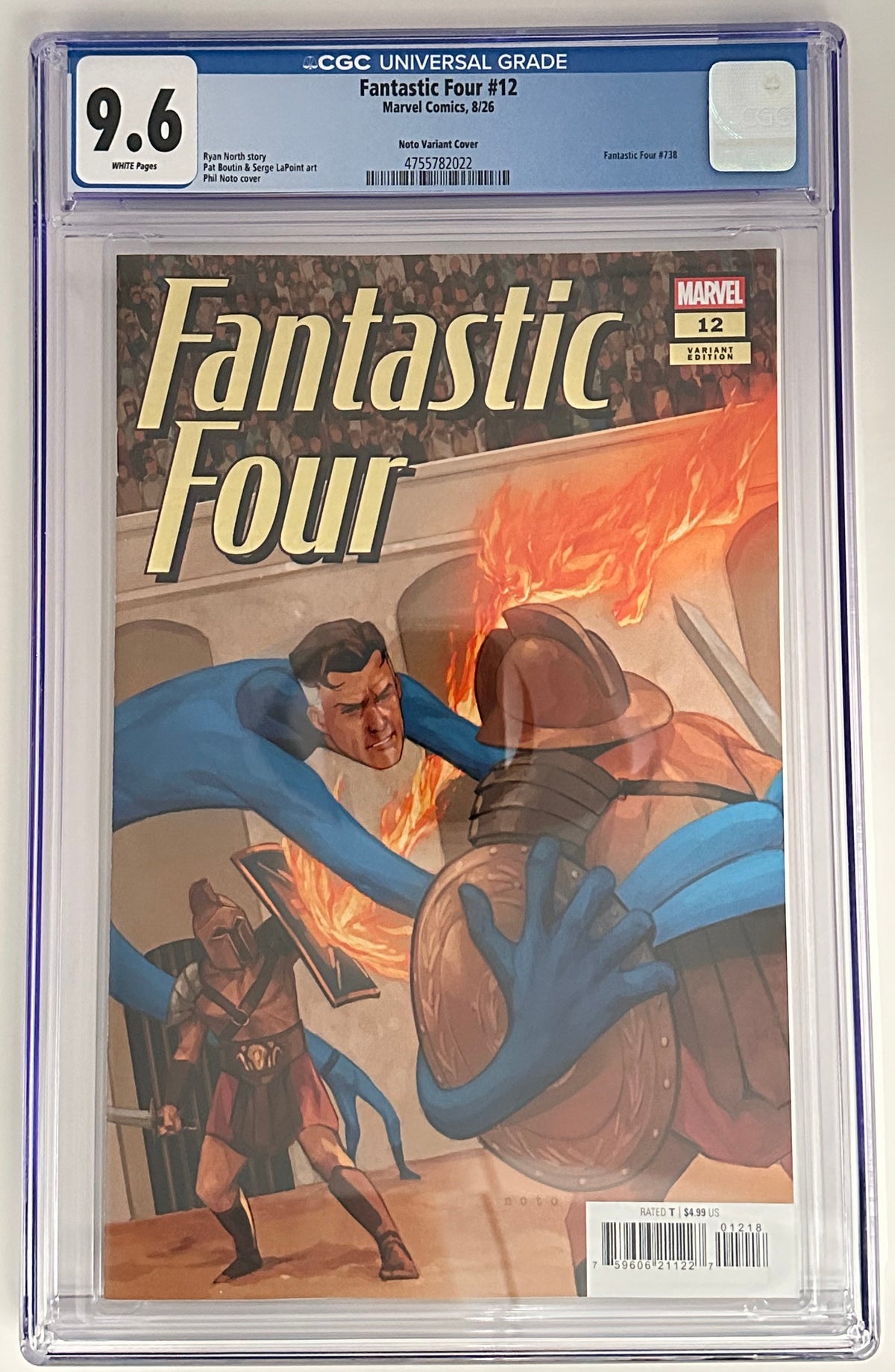 FANTASTIC FOUR #12 CGC 9.6 BLUE LABEL PHIL NOTO 1:25 VAR [IN STOCK]