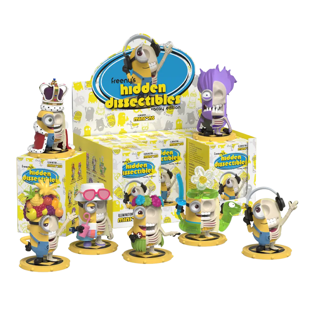 Freeny's Hidden Dissectibles Minions Series 01 - Vacay Edition Blind Box (1 Blind Box)