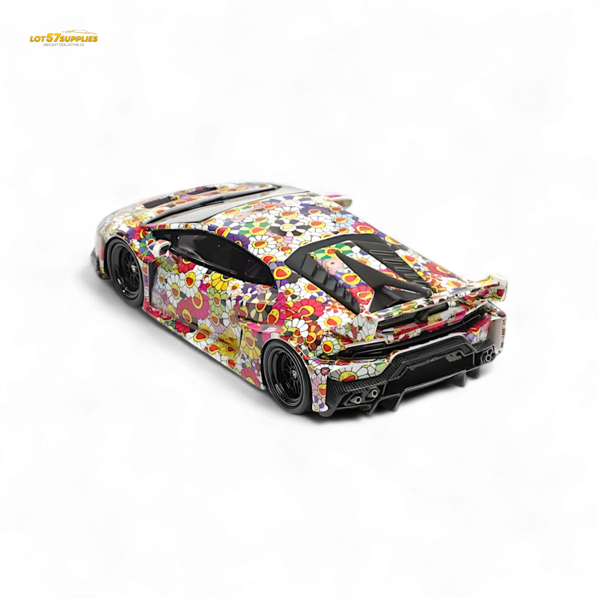 Flame Lamborghini Huracan GT LP610 Sun Flower Luminous 1:64