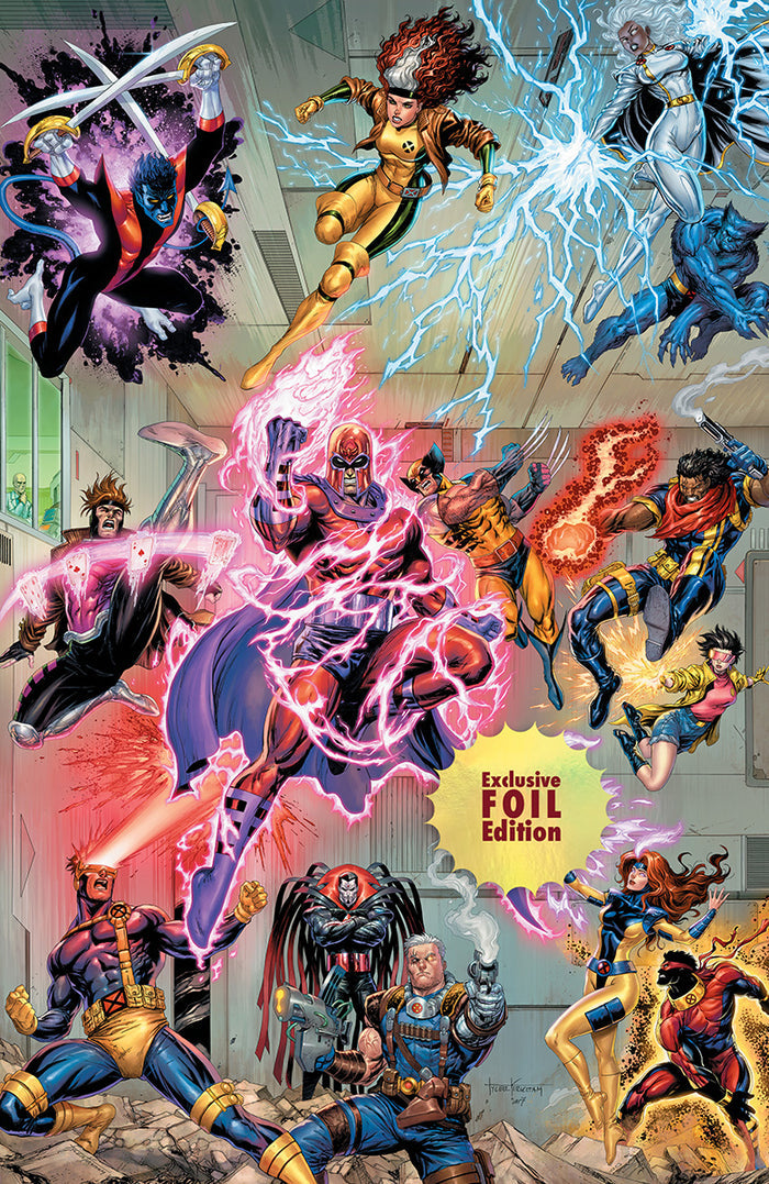 [3 PACK] FOIL X-MEN KIRKHAM | ANDREWS BUNDLE X-MEN #12 C2E2 FOIL | X-MEN #1 GOLD & BLUE 2025