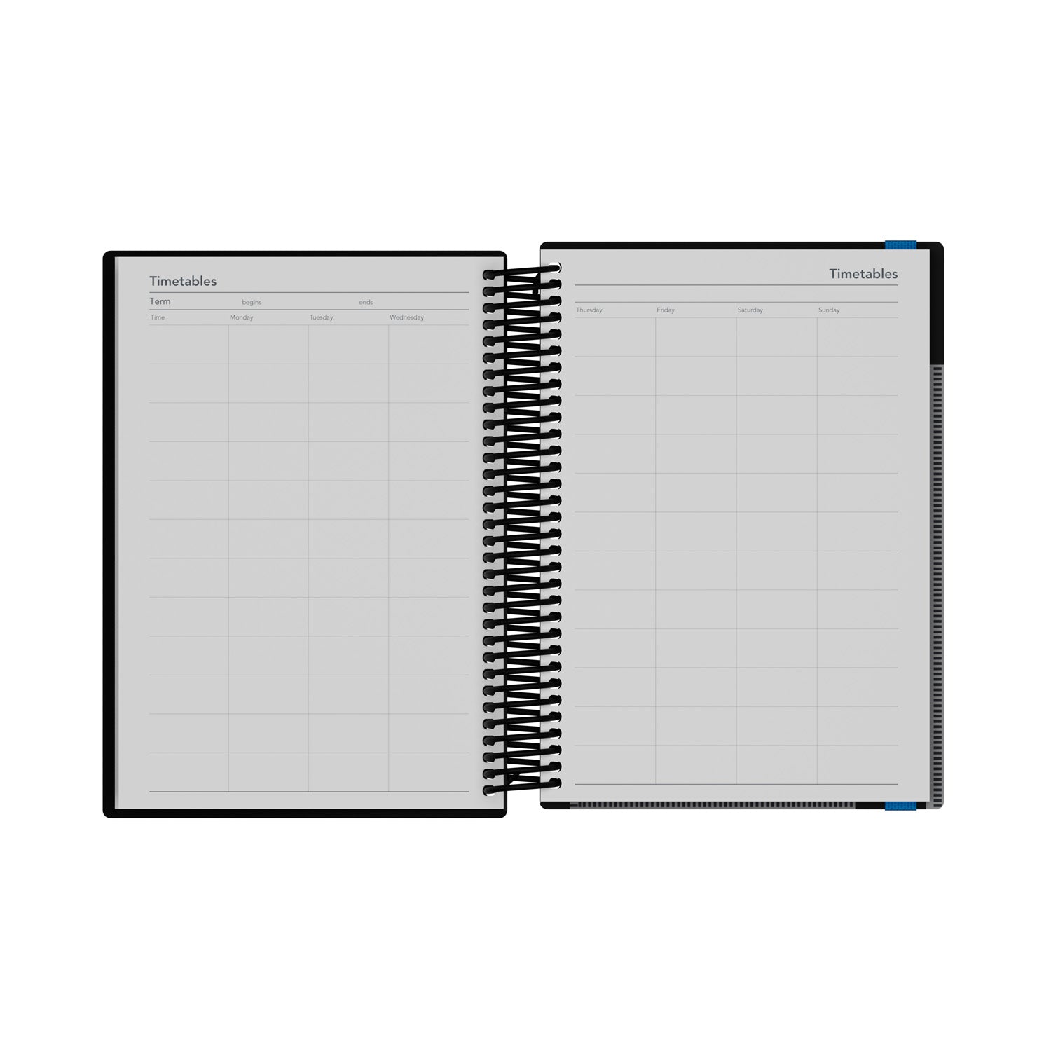 Delta - A5 Day-To-Page with Appointments Mid/Academic Year Planner 2025-2026