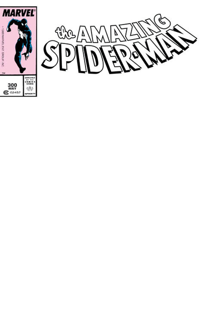 [10 PACK] Amazing Spider-Man #300 Facsimile Edition Unknown Comics Exclusive Blank Var 2023