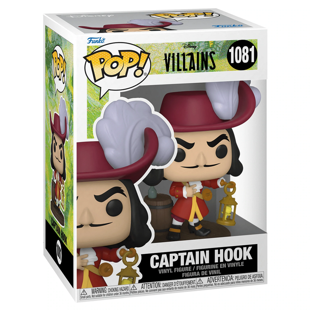 [PRE-ORDER] Funko POP! Disney: Villains - Captain Hook Vinyl Figure #1081