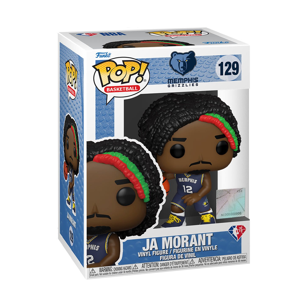[PRE-ORDER] Funko POP! NBA: Grizzlies - Ja Morant (City Edition 2021) Vinyl Figure #129