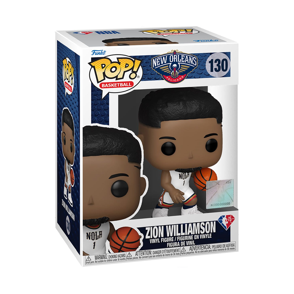 [PRE-ORDER] Funko POP! NBA: Pelicans - Zion Williamson (City Edition 2021) Vinyl Figure #130