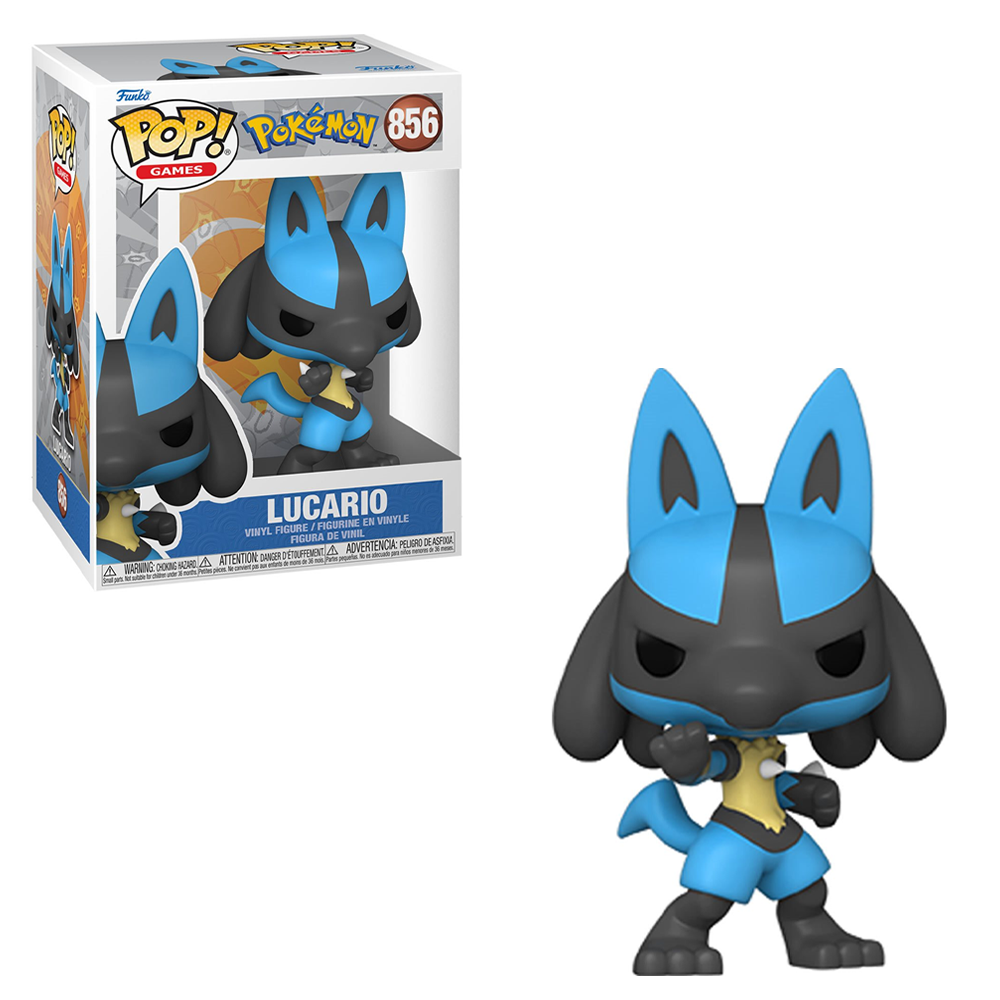 [PRE-ORDER] Funko POP! Pokemon - Lucario Vinyl Figure #856