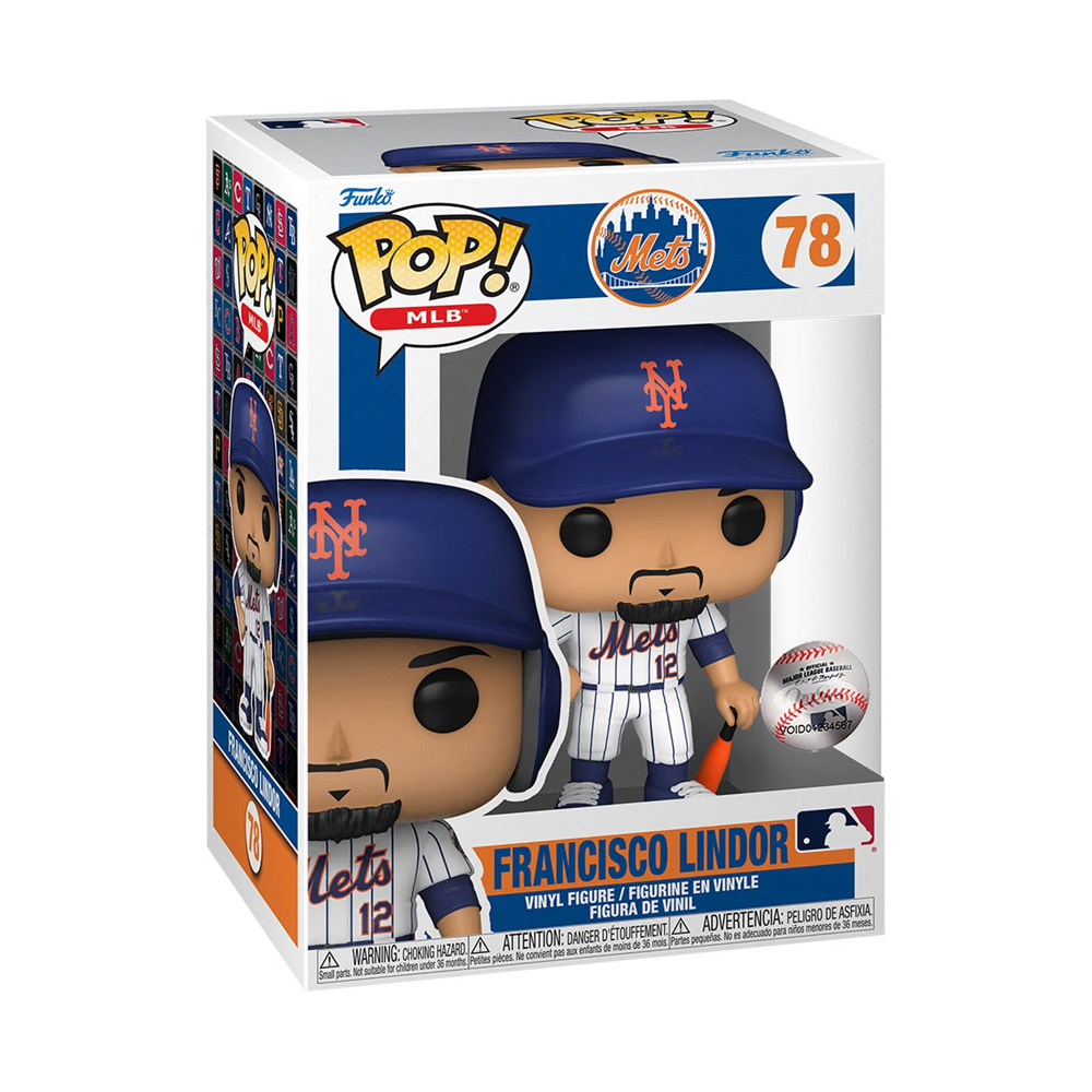 [PRE-ORDER] Funko POP! MLB: Mets - Francisco Lindor (Home Jersey) Vinyl Figure #78