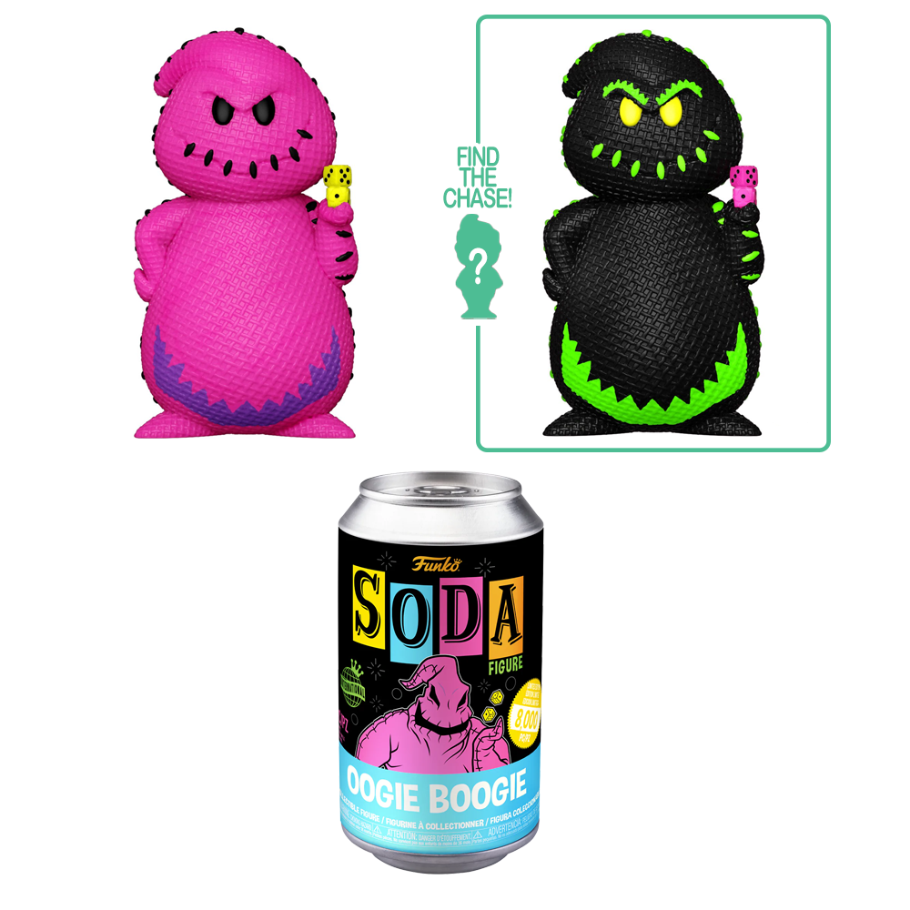[PRE-ORDER] Funko Vinyl SODA: Nightmare Before Christmas - Oogie (Black Light) Vinyl Figure