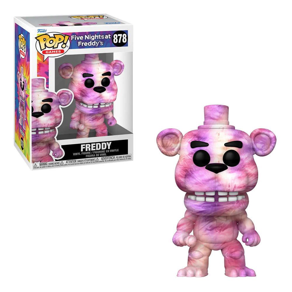 [PRE-ORDER] Funko POP! Five Nights at Freddy's Tie-Dye - Freddy Vinyl Figure #878