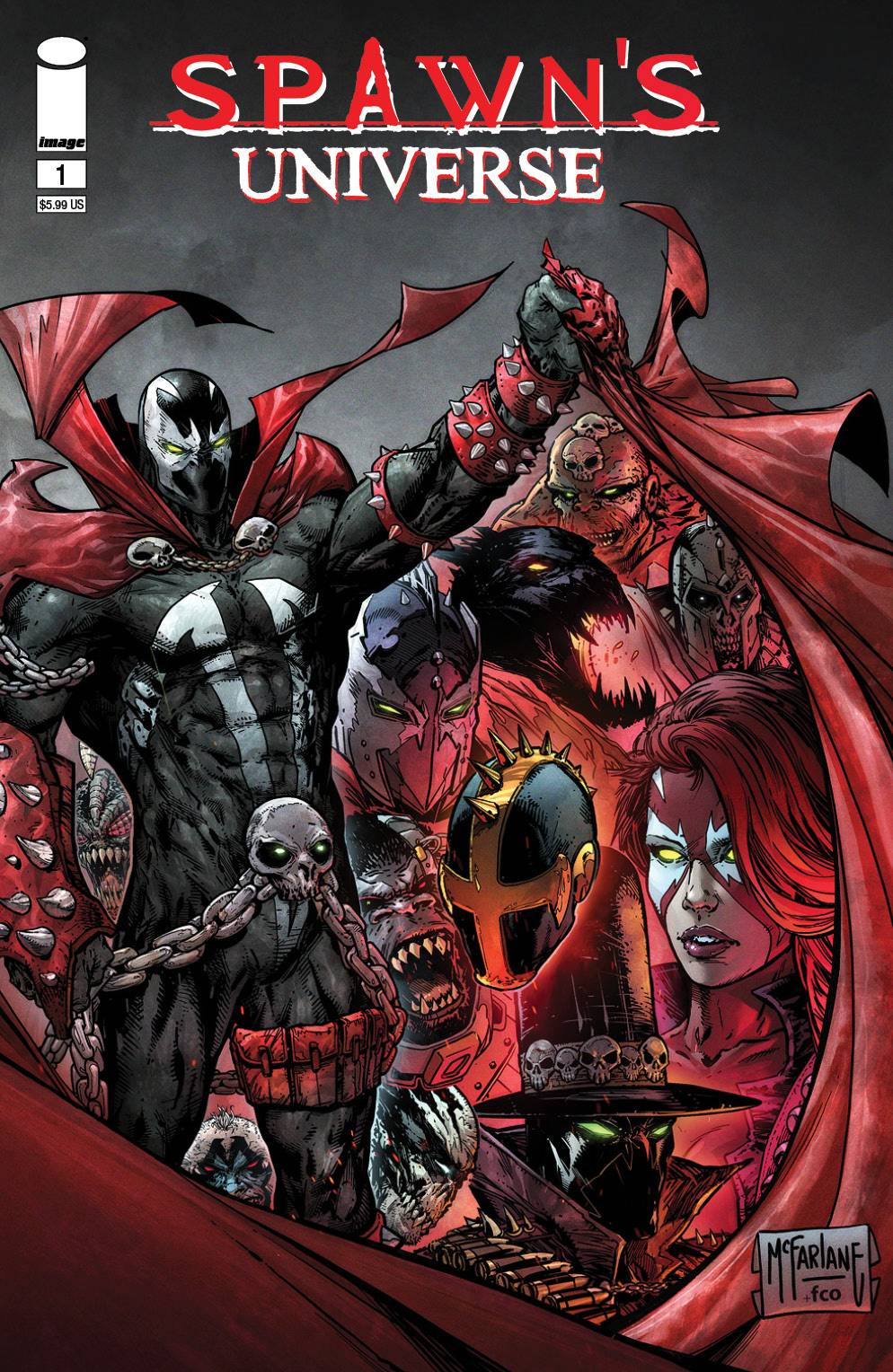 [6 PACK] SPAWN UNIVERSE #1 (06/23/2021)