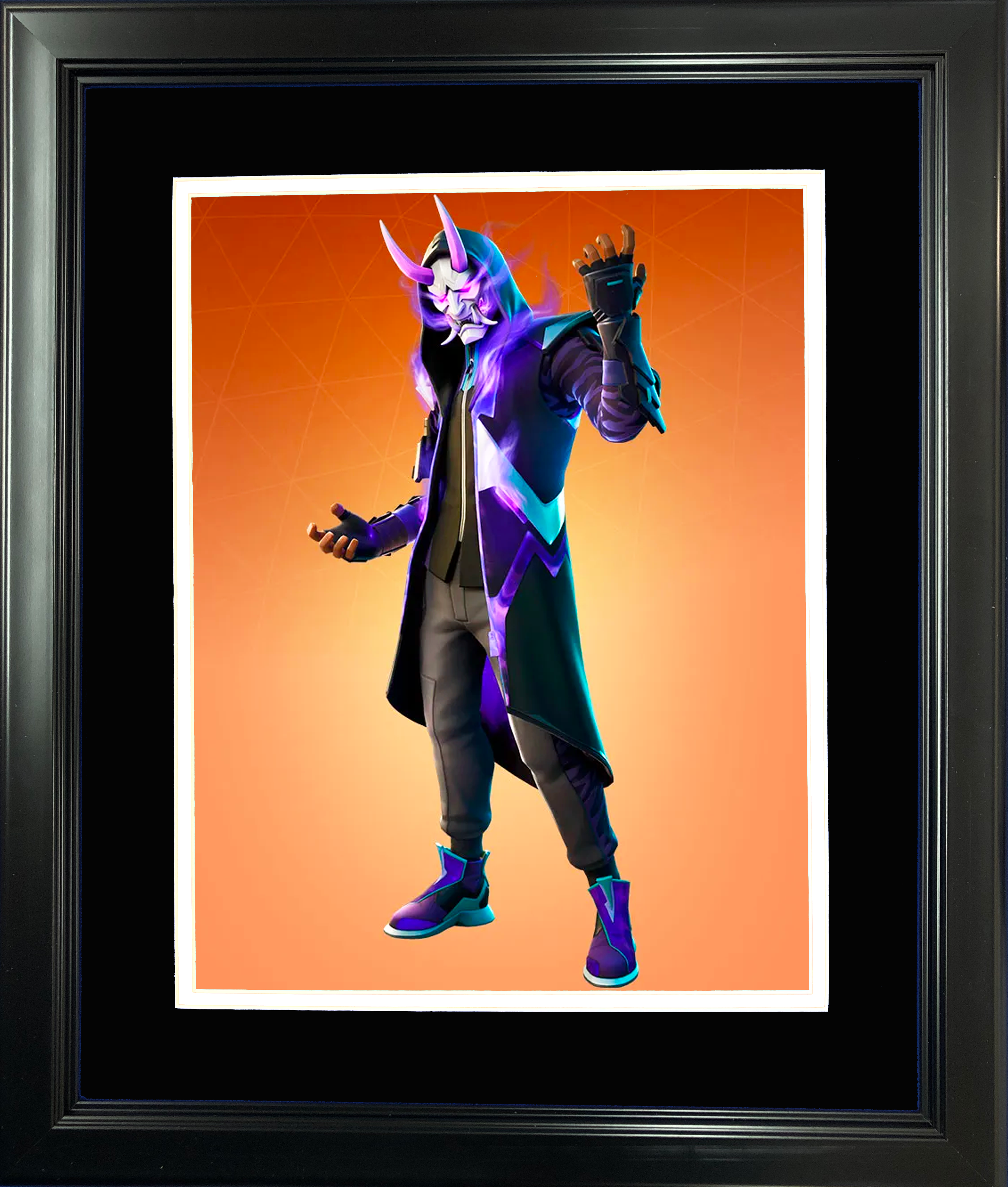 Framed Fade (Masked) Legendary Fortnite Skin 11"x14" Video Game Photo